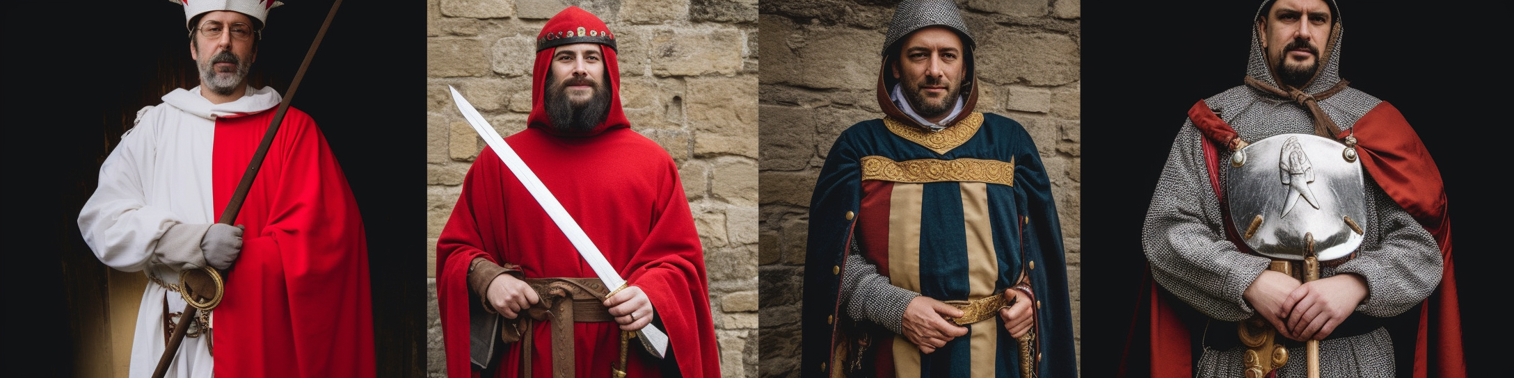 Men's Medieval, Renaissance & Tudor Costumes