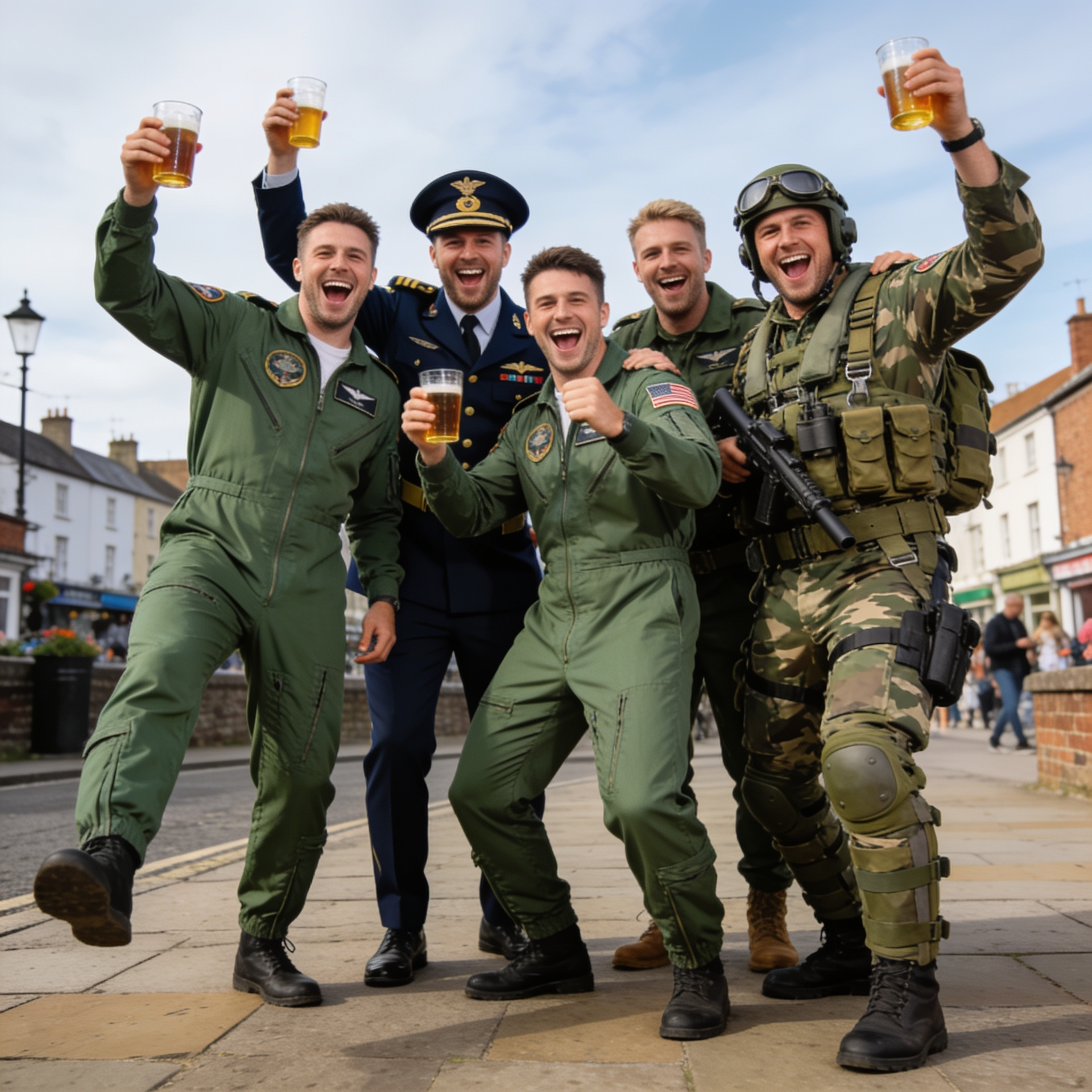 Mens Army & Air Costumes