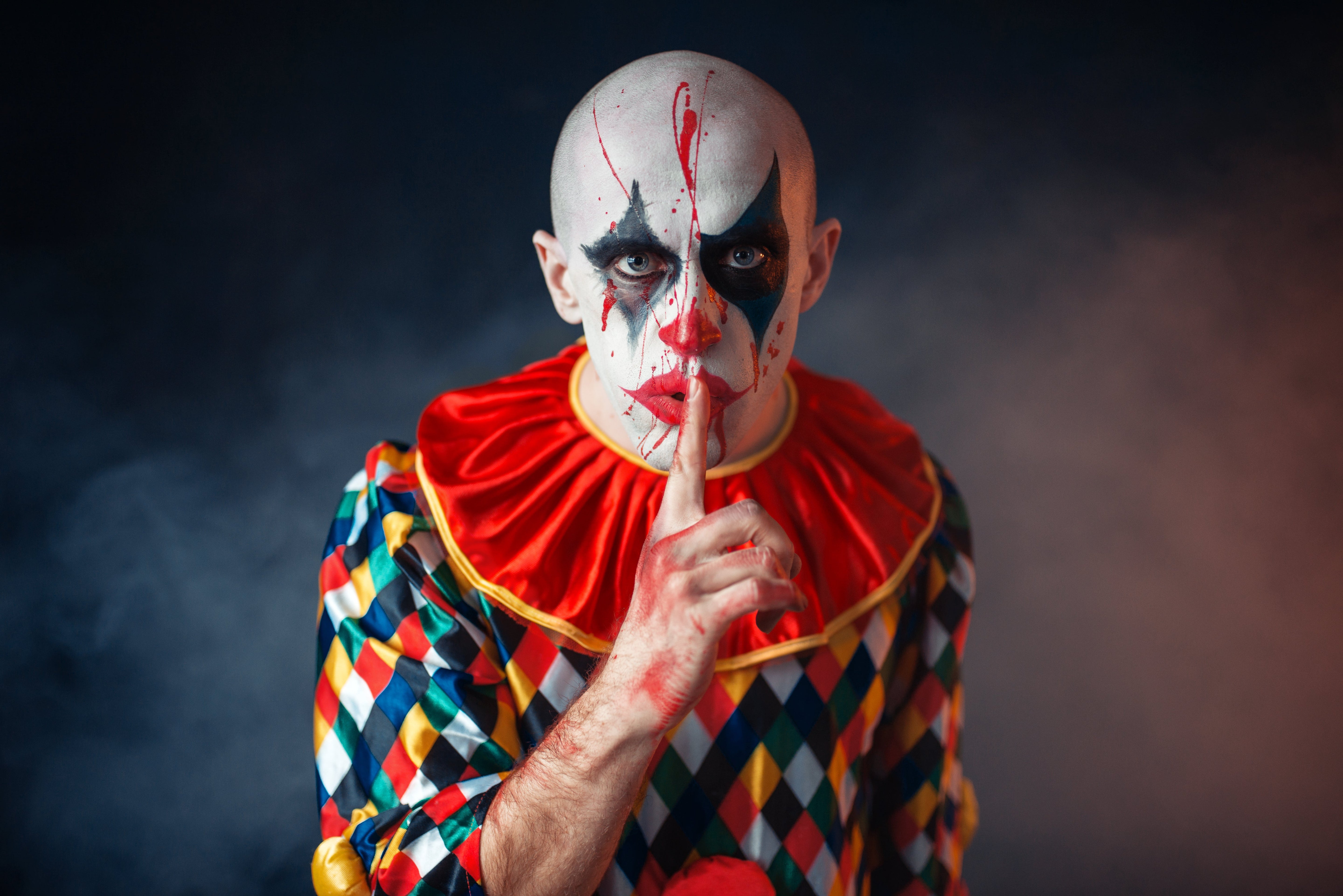 Killer Clown Costumes Men's