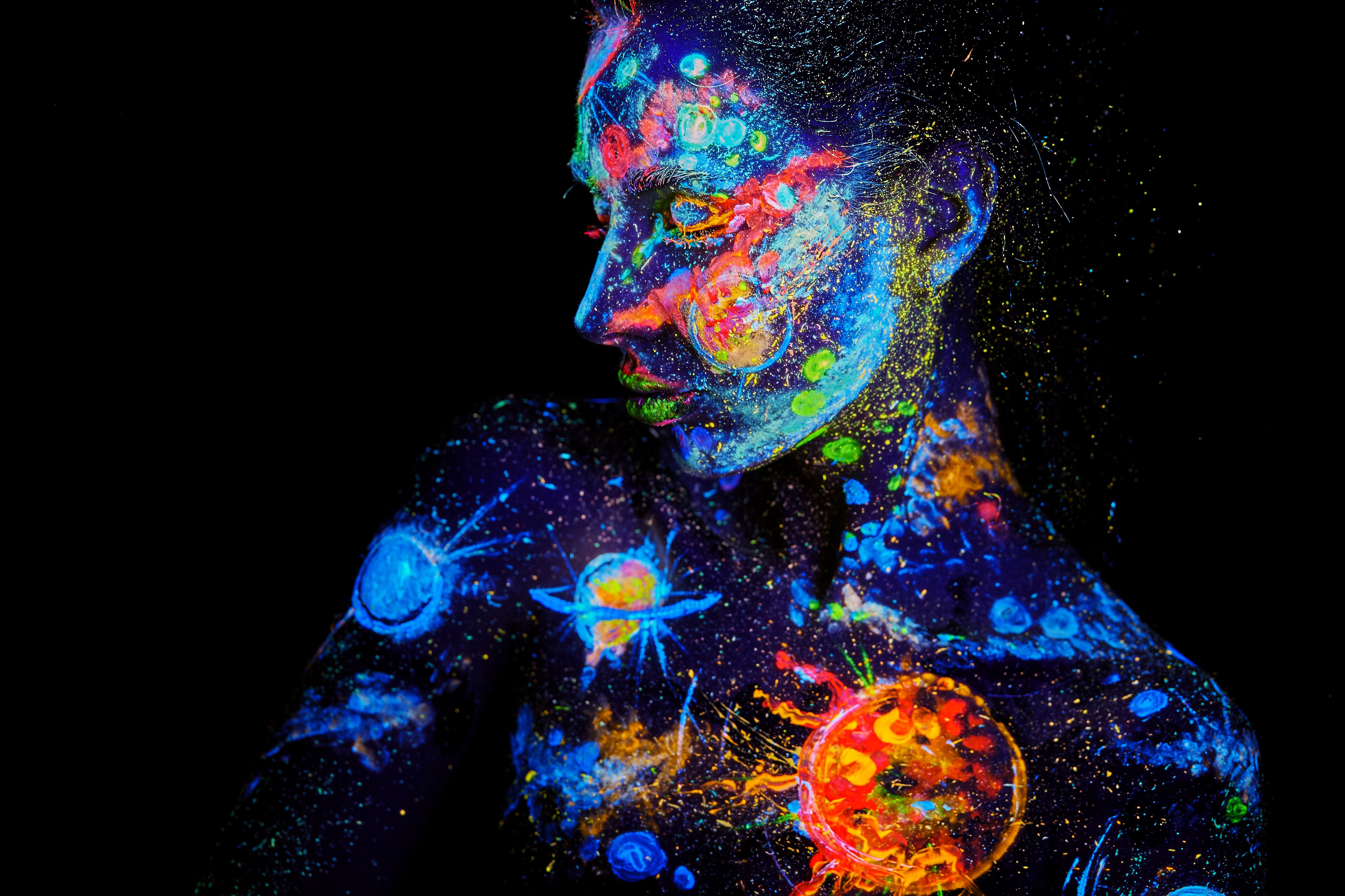 UV Eye Makeup