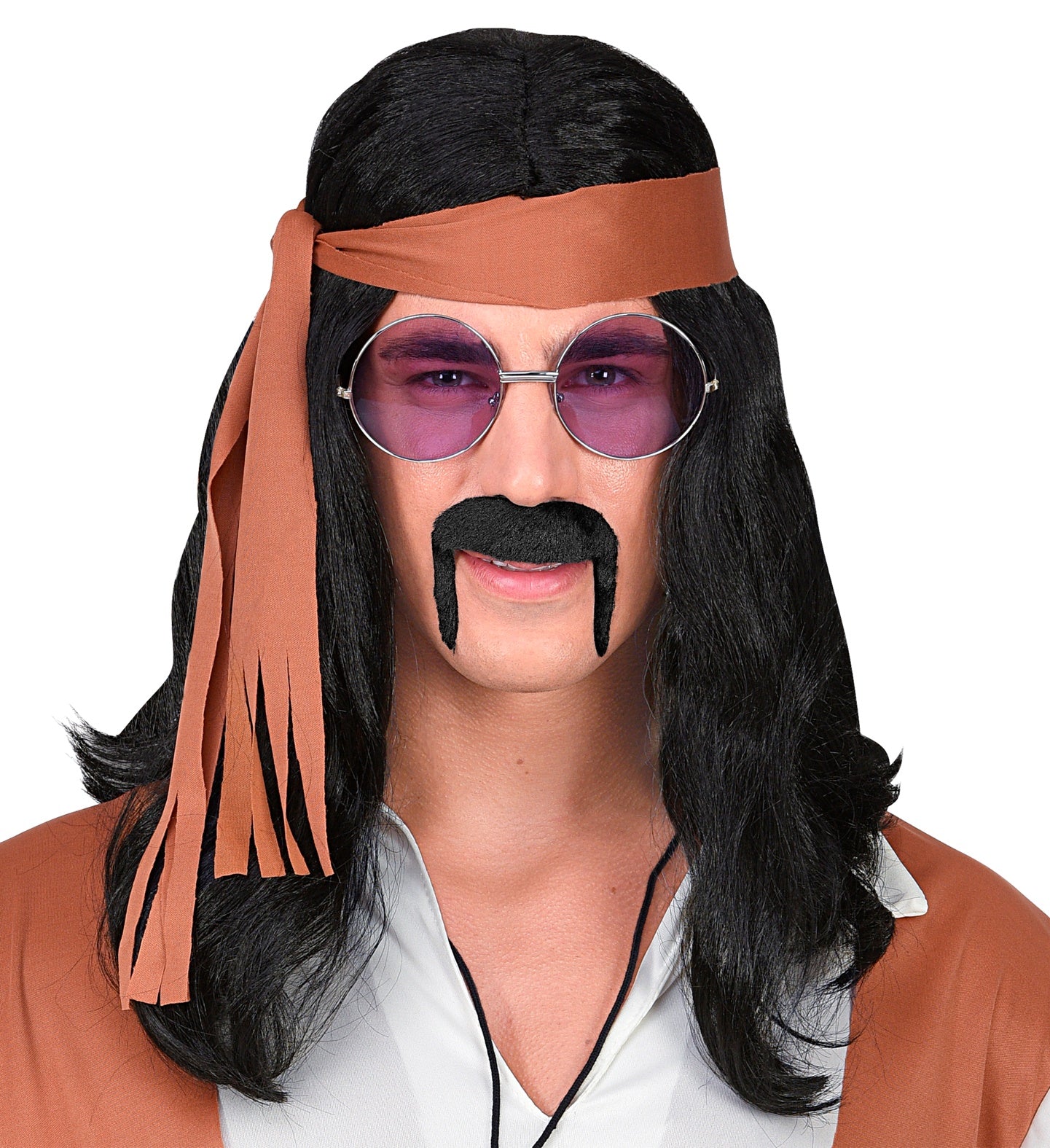 1970's Moustache Black