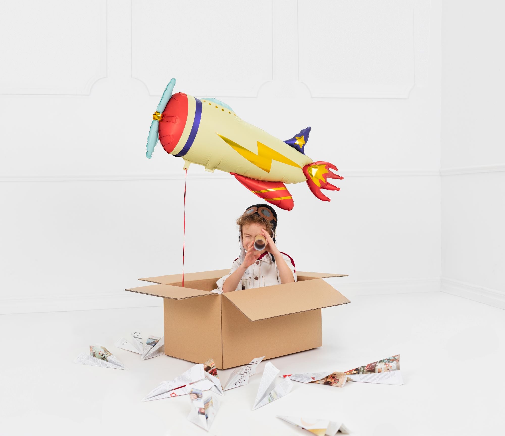Airplane Foil Balloon party decorations