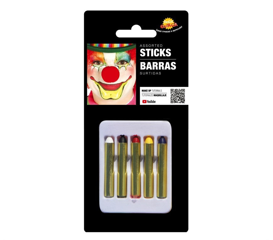Assorted Face Paint Sticks
