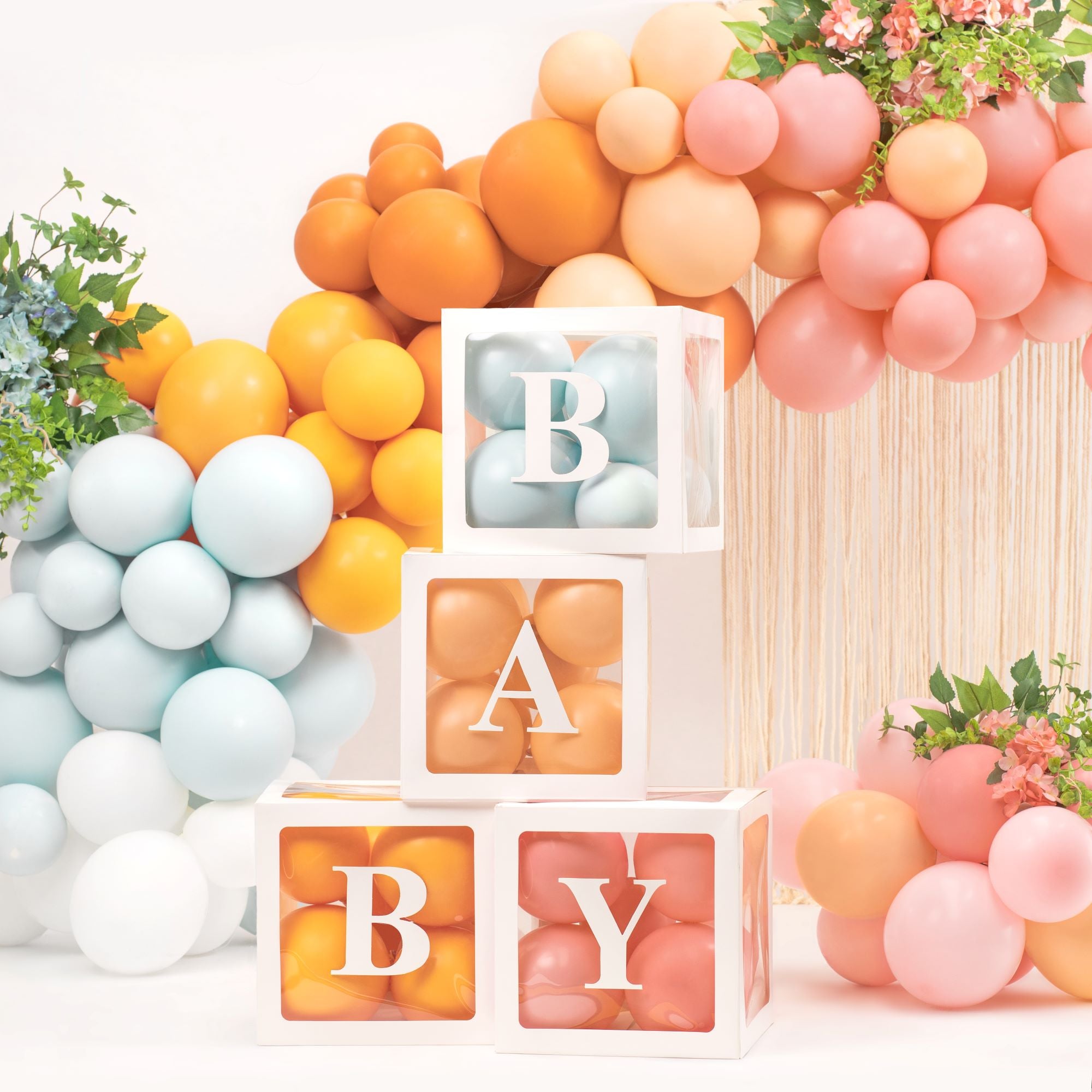 BABY Balloon Boxes White