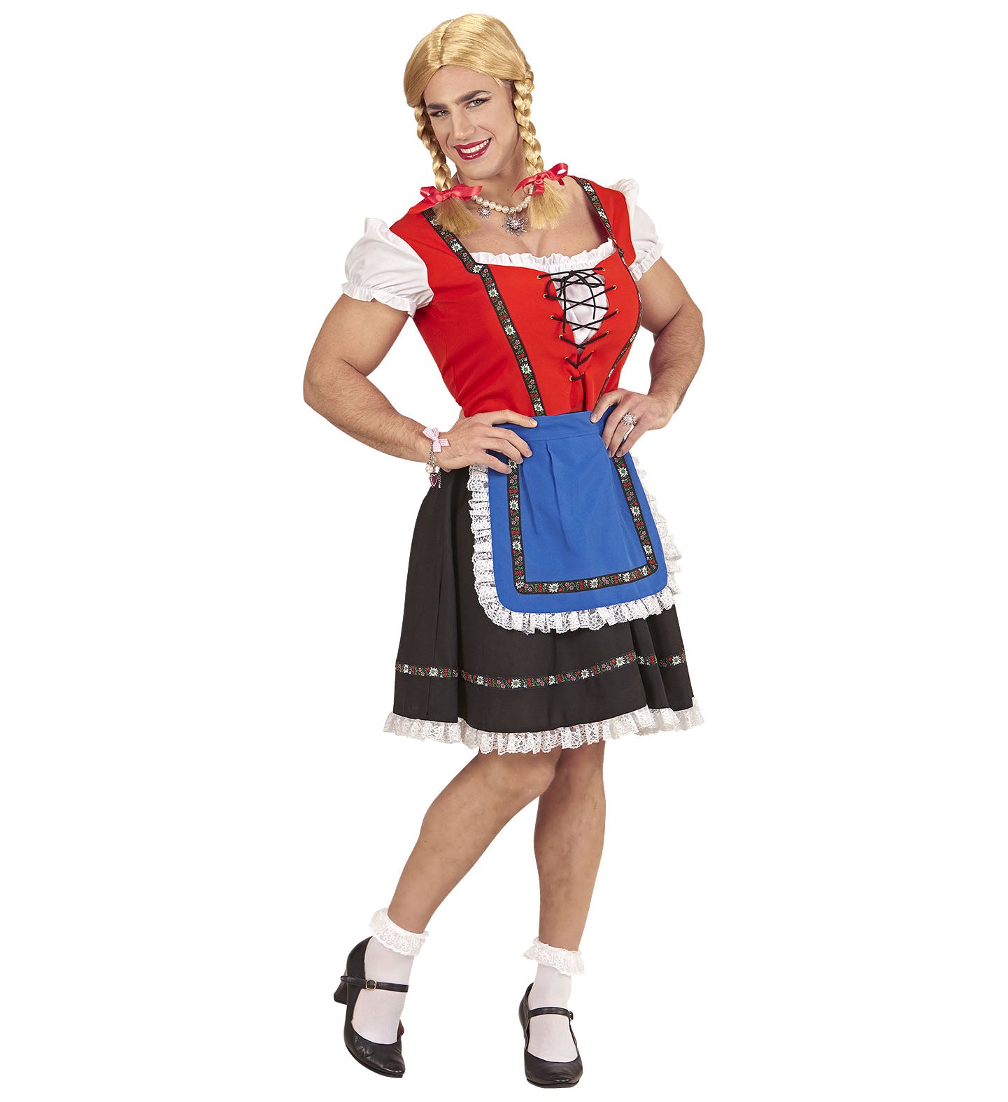 Bavarian Beer Maid Oktoberfest Costume Men's stag ideas