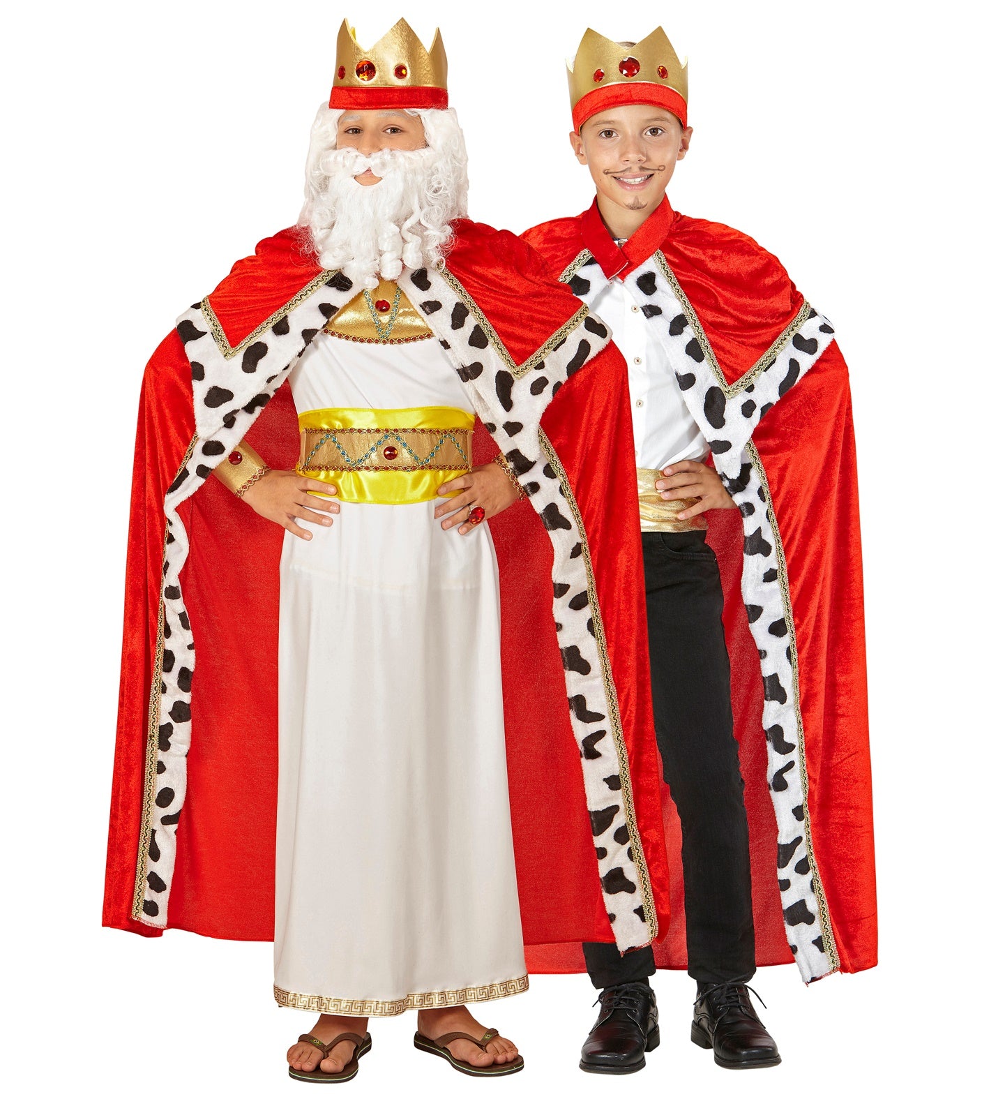 christmas king dress Biblical Royal King Boys Balthazar Costume Red