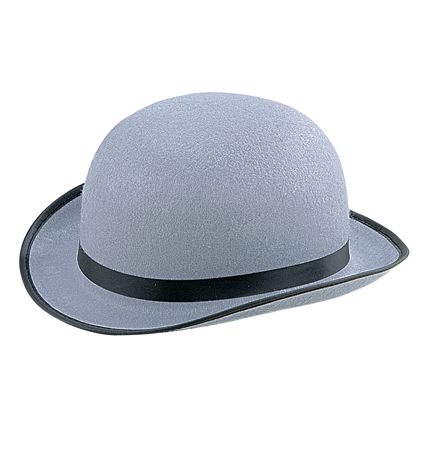 Big Grey Bowler Hat