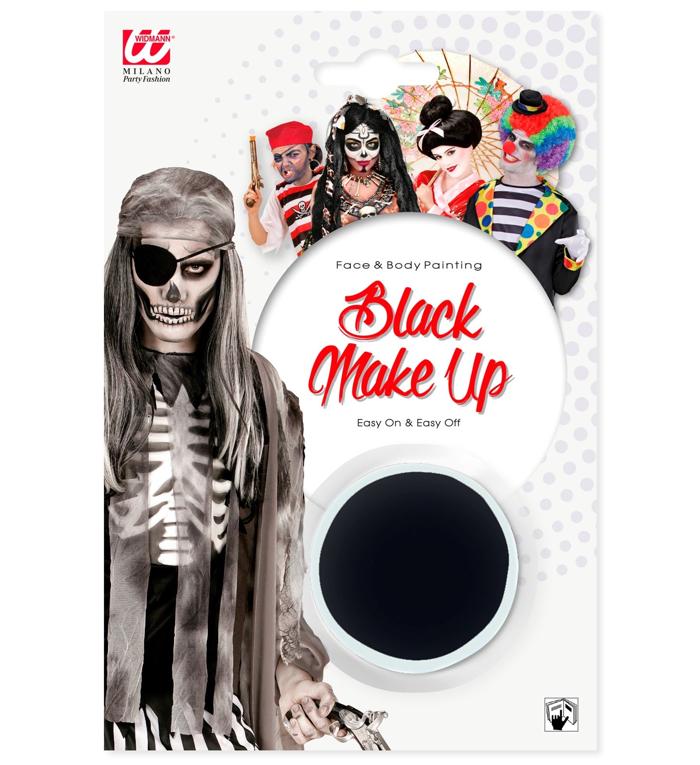 Black Face Paint 9.6ml