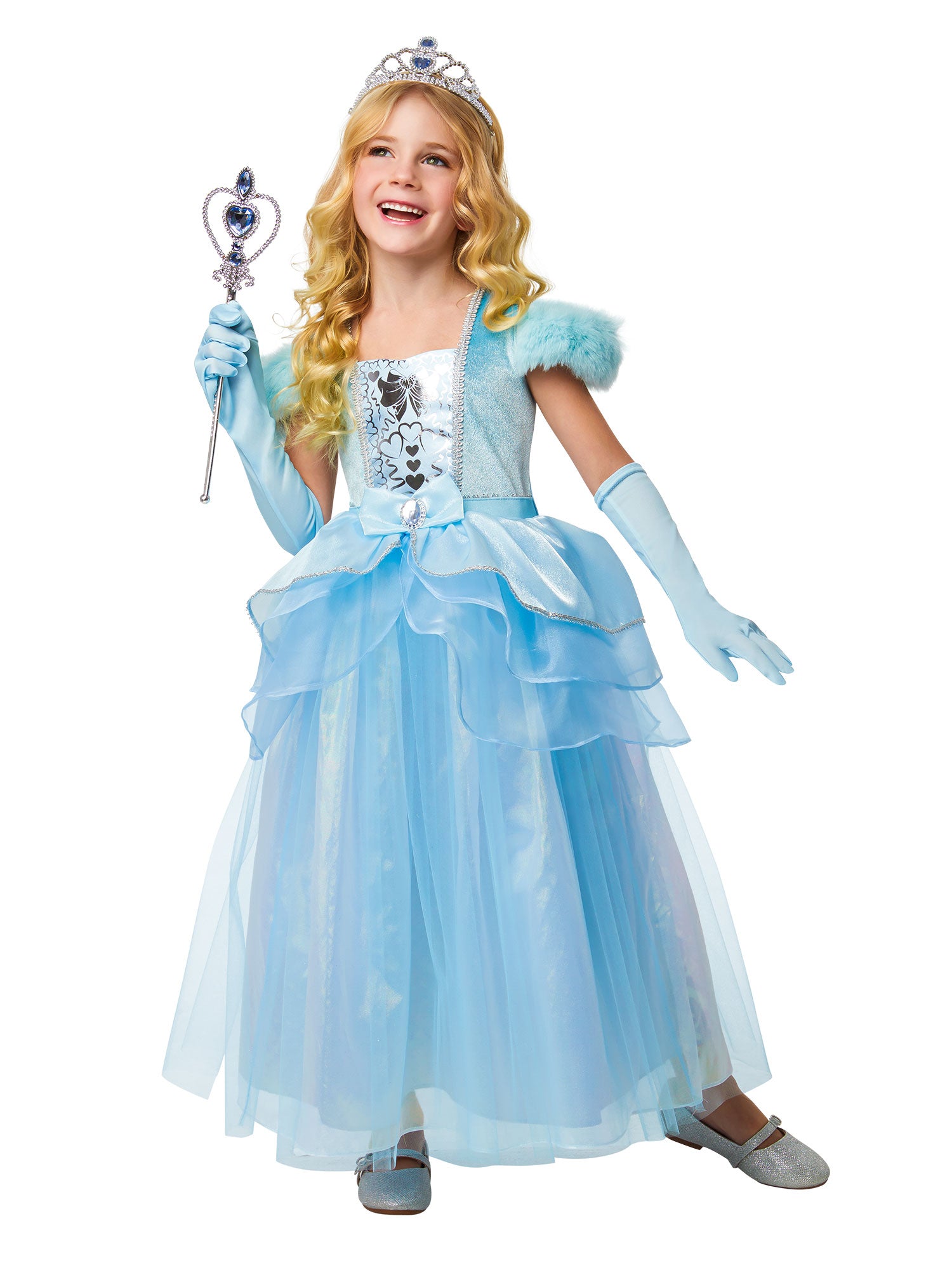 Blue Princess Costume Girl