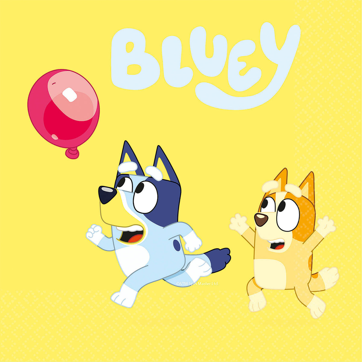 Bluey Paper Napkins Pack of 16