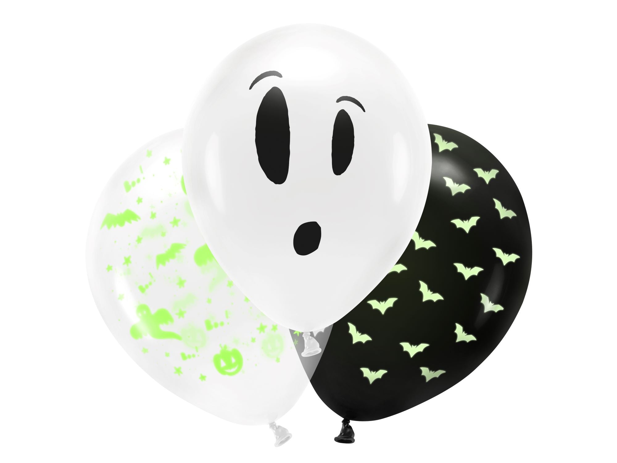Boo Halloween UV Balloons