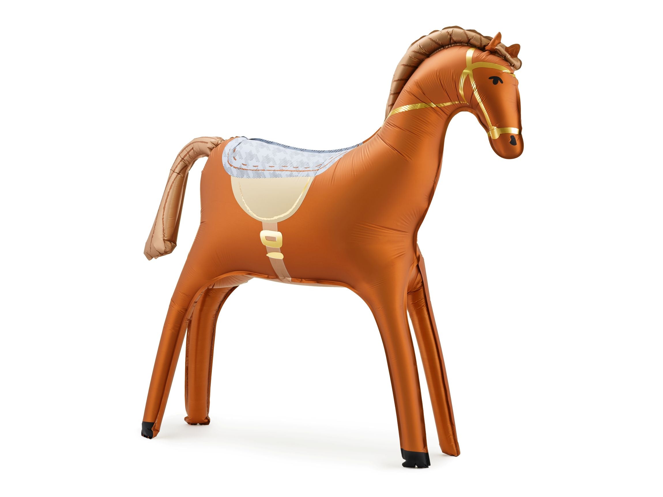Brown Horse Shaped Foil Balloon