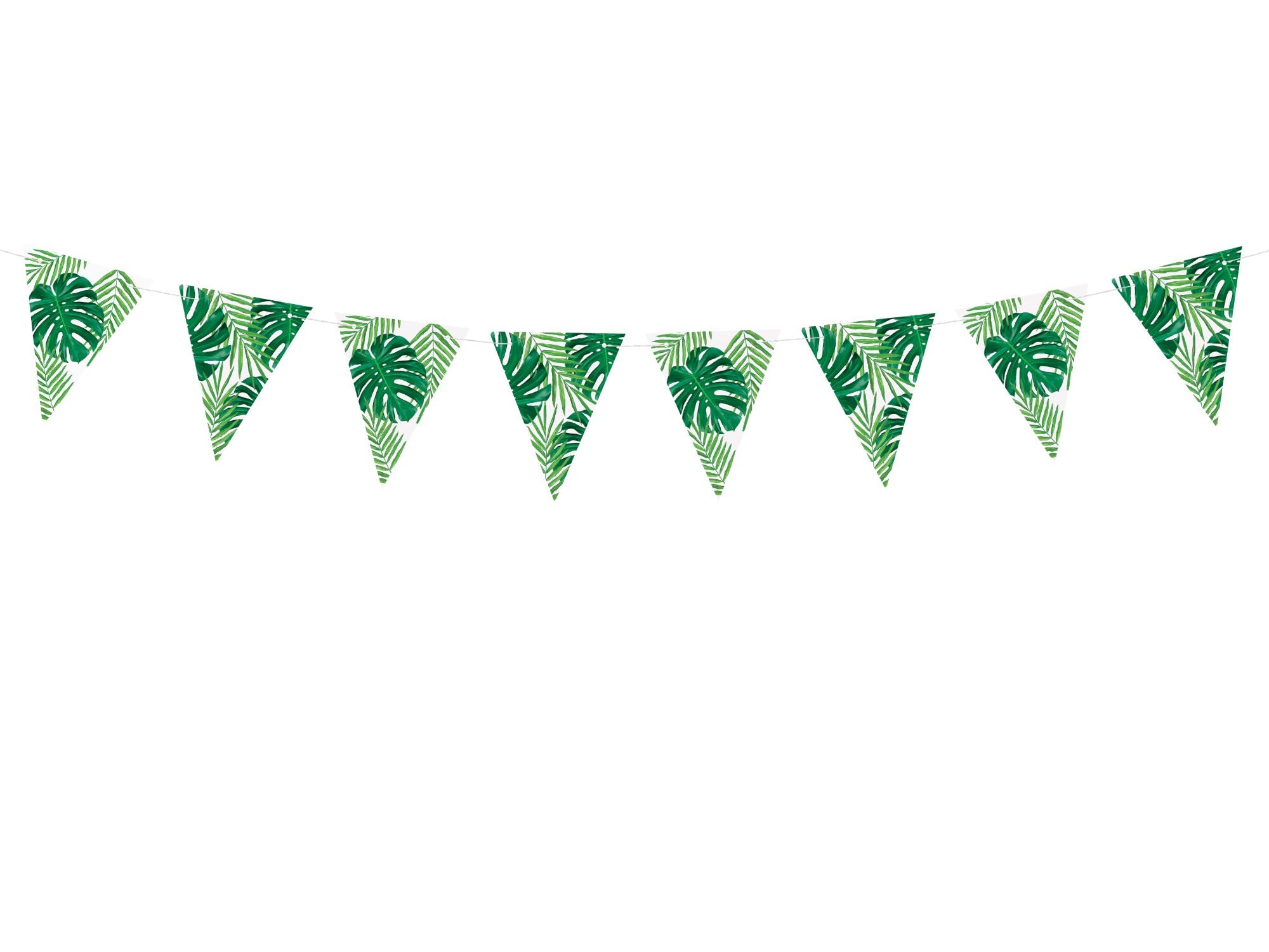 Bunting Aloha party decoration