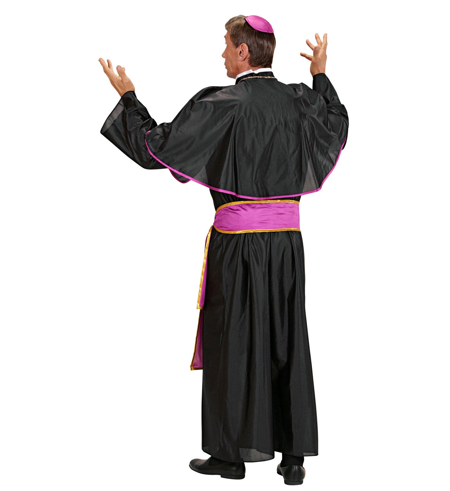Cardinal Costume Purple back