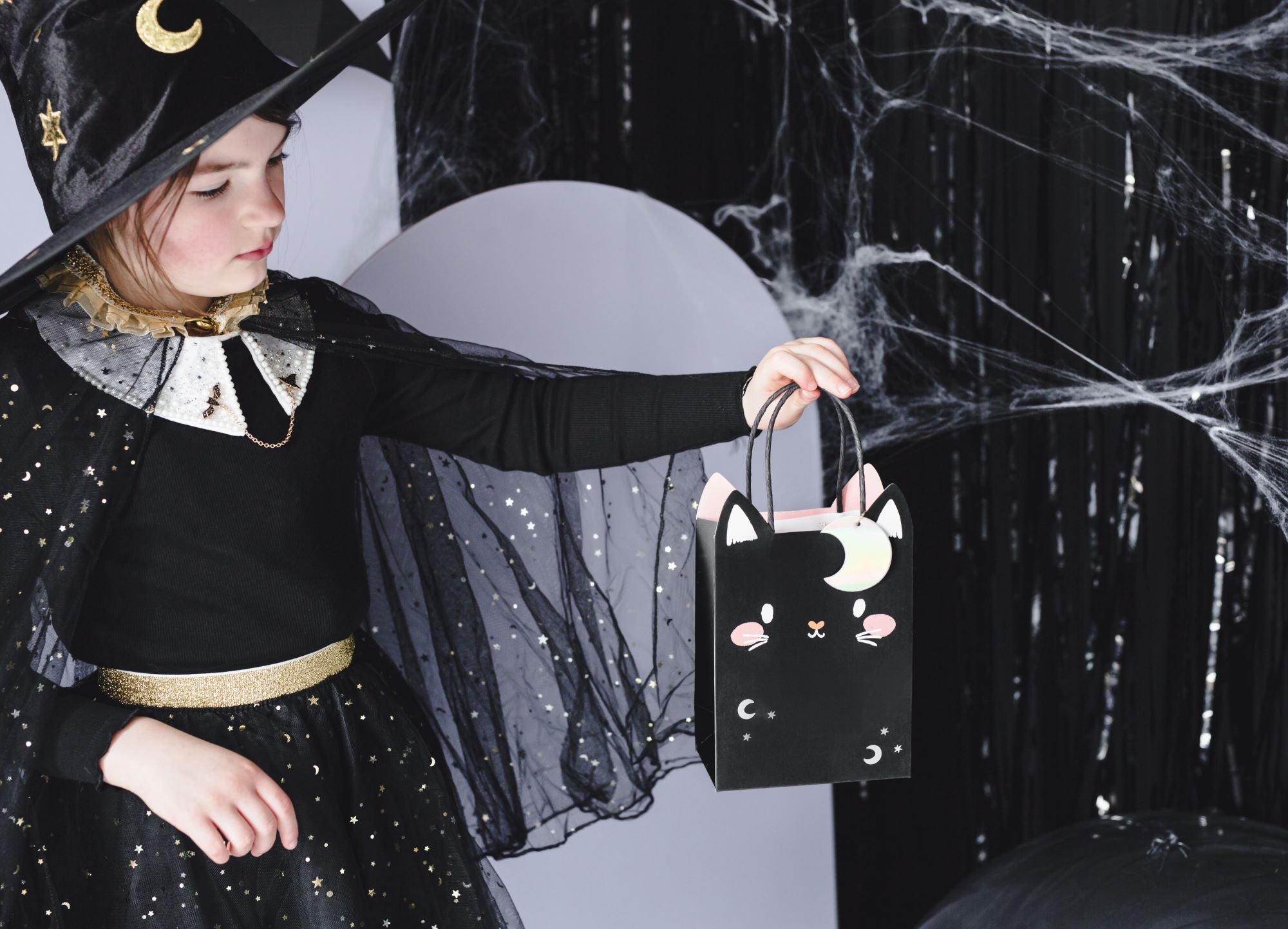 Cat Halloween Gift Bag