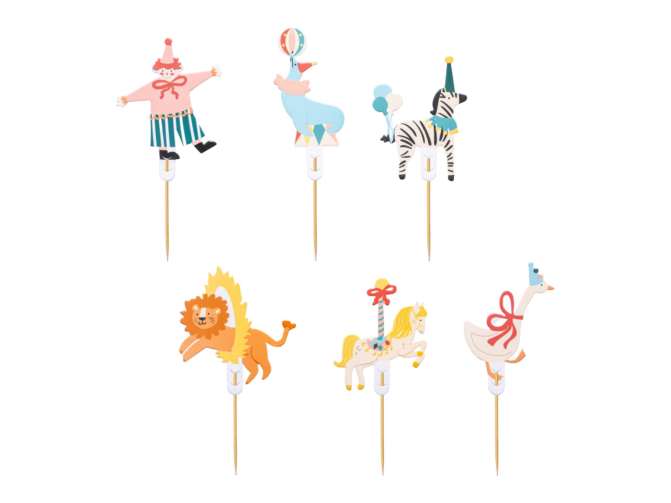 Circus Cupcake Toppers