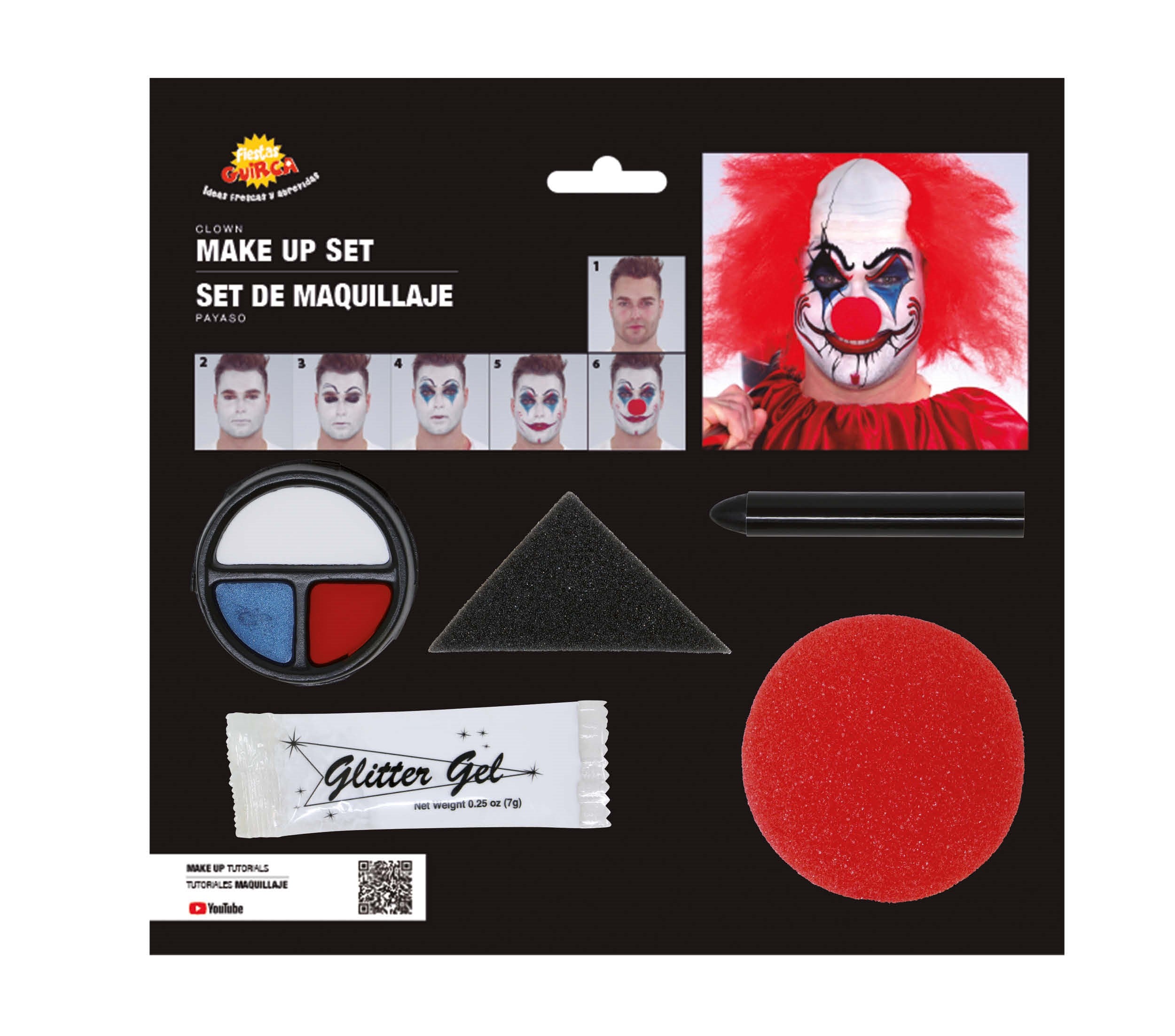 Clown Makeup Kit