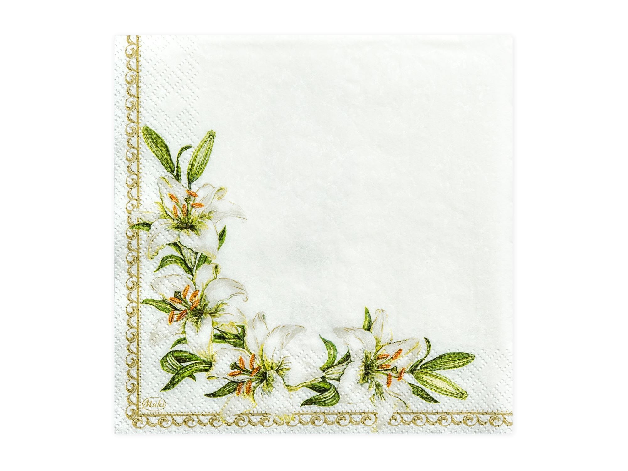 Communion Gold Chalice Napkins Pack of 20