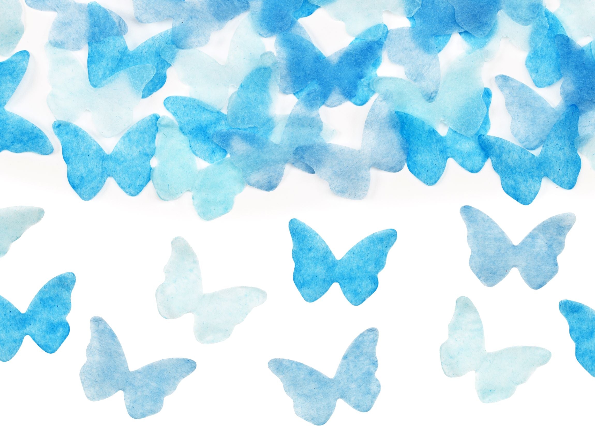 Confetti Cannon Blue Butterflies
