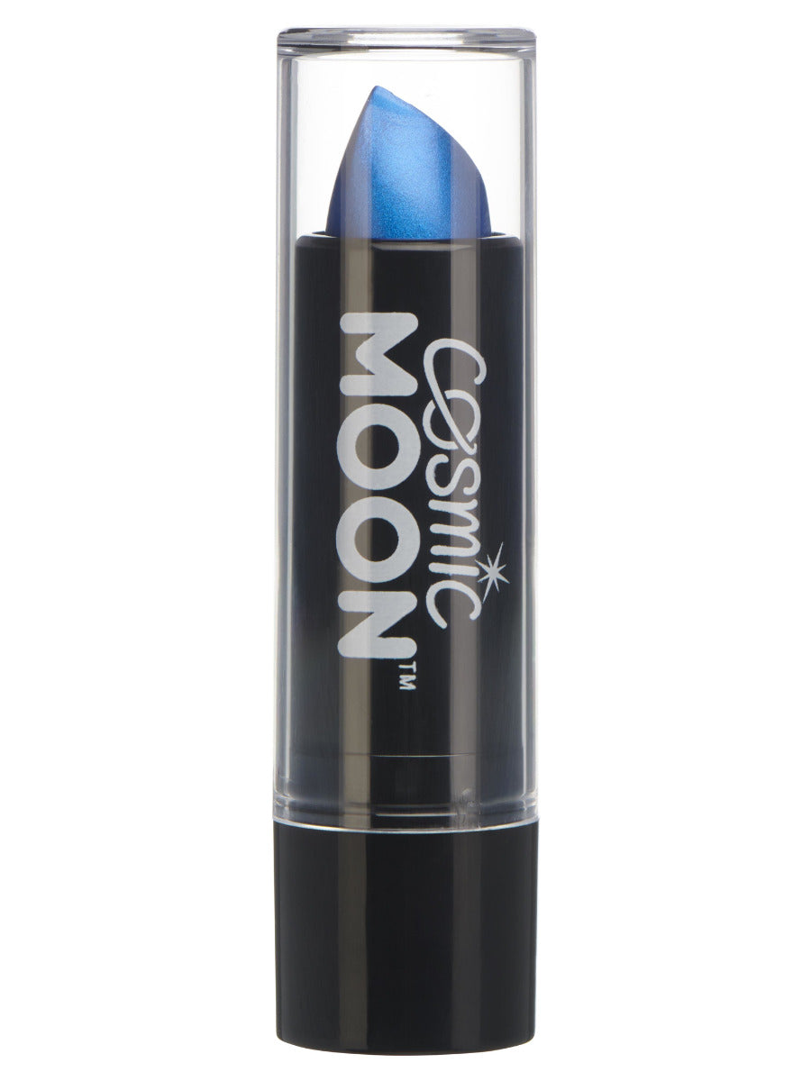 Cosmic Moon Metallic Lipstick Blue S10565 Costume Make Up