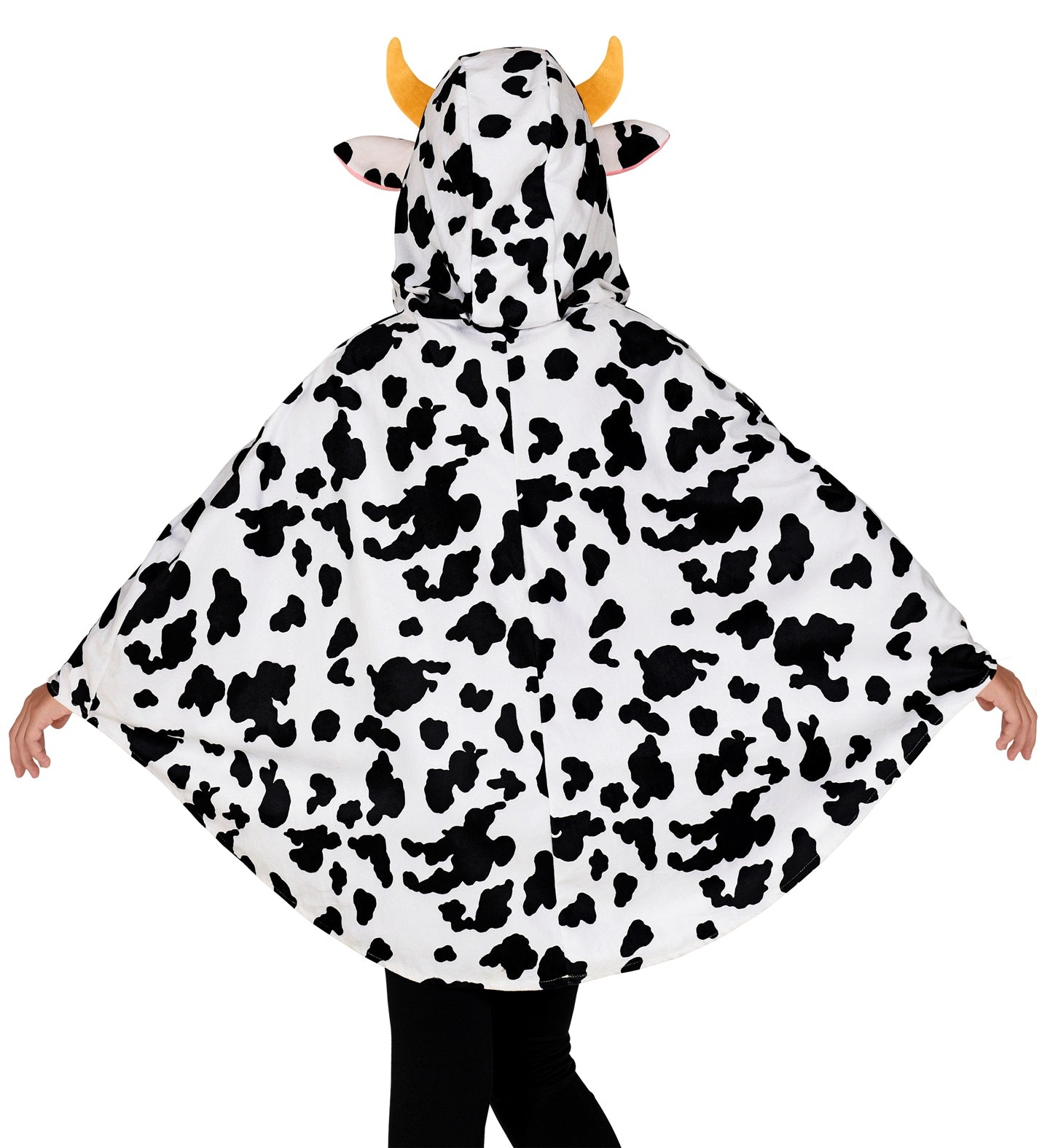Cow Poncho Children's back