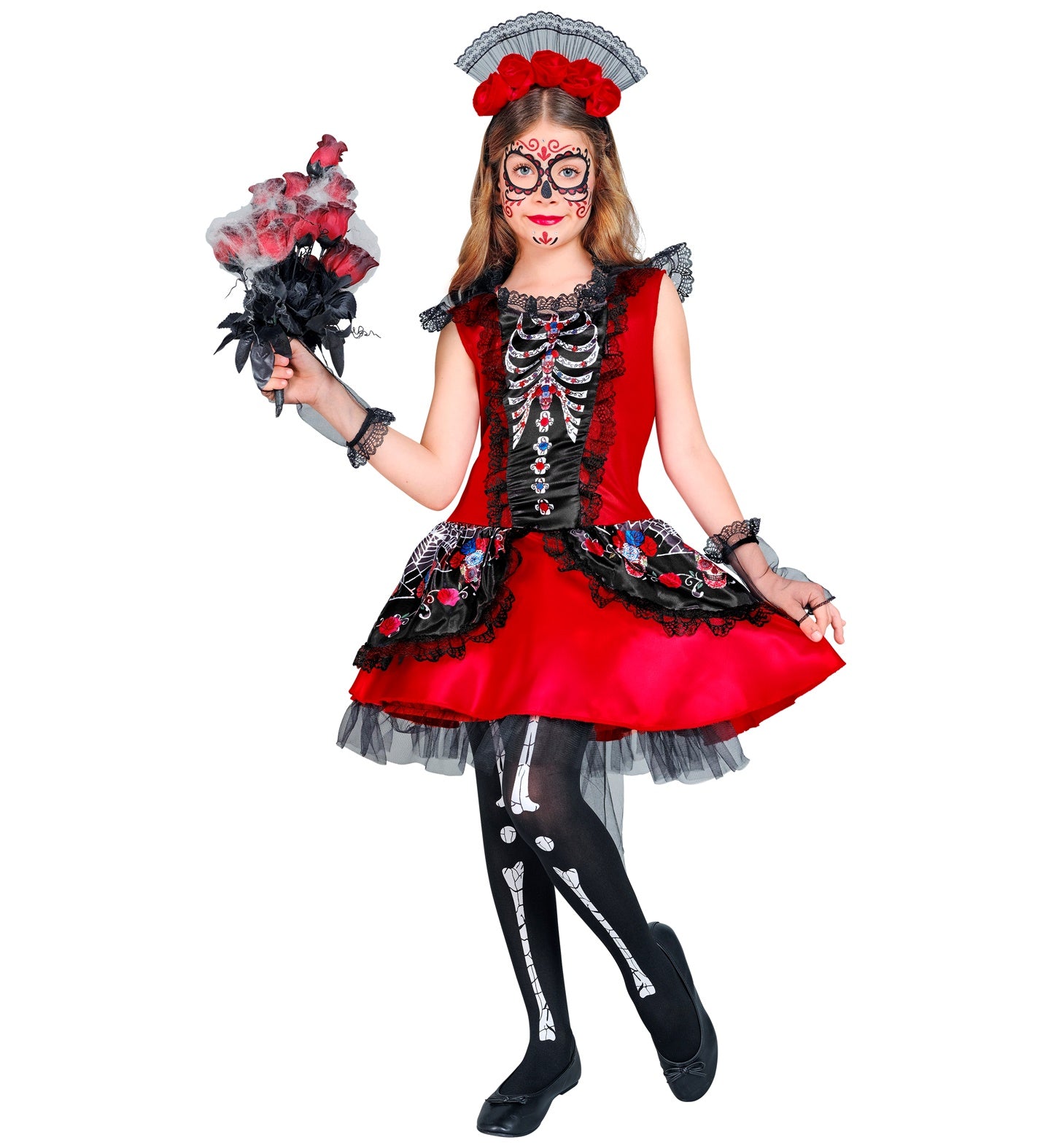 Day of the Dead Senorita girls outfit