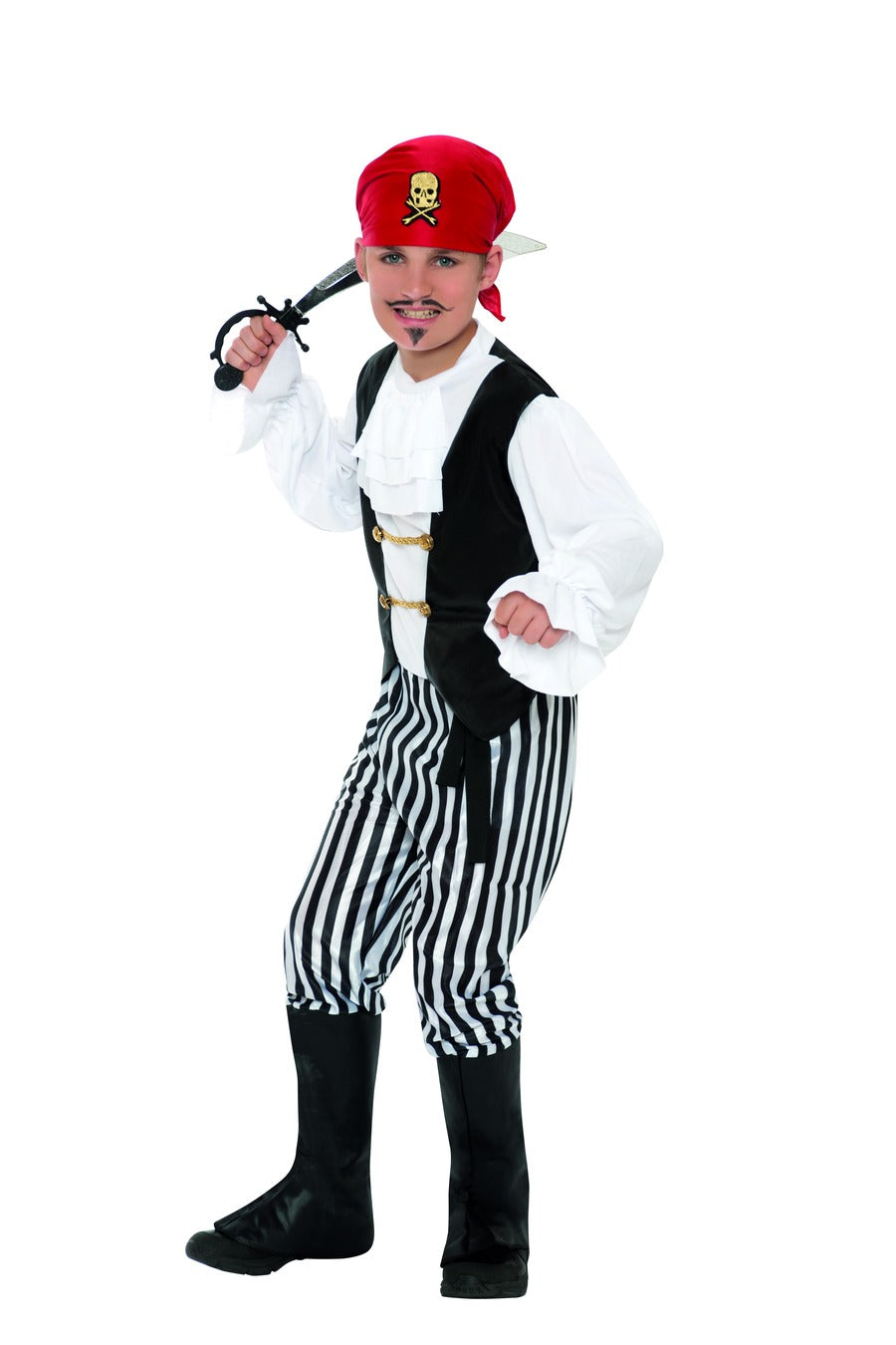 Deadly Pirate boy's Costume