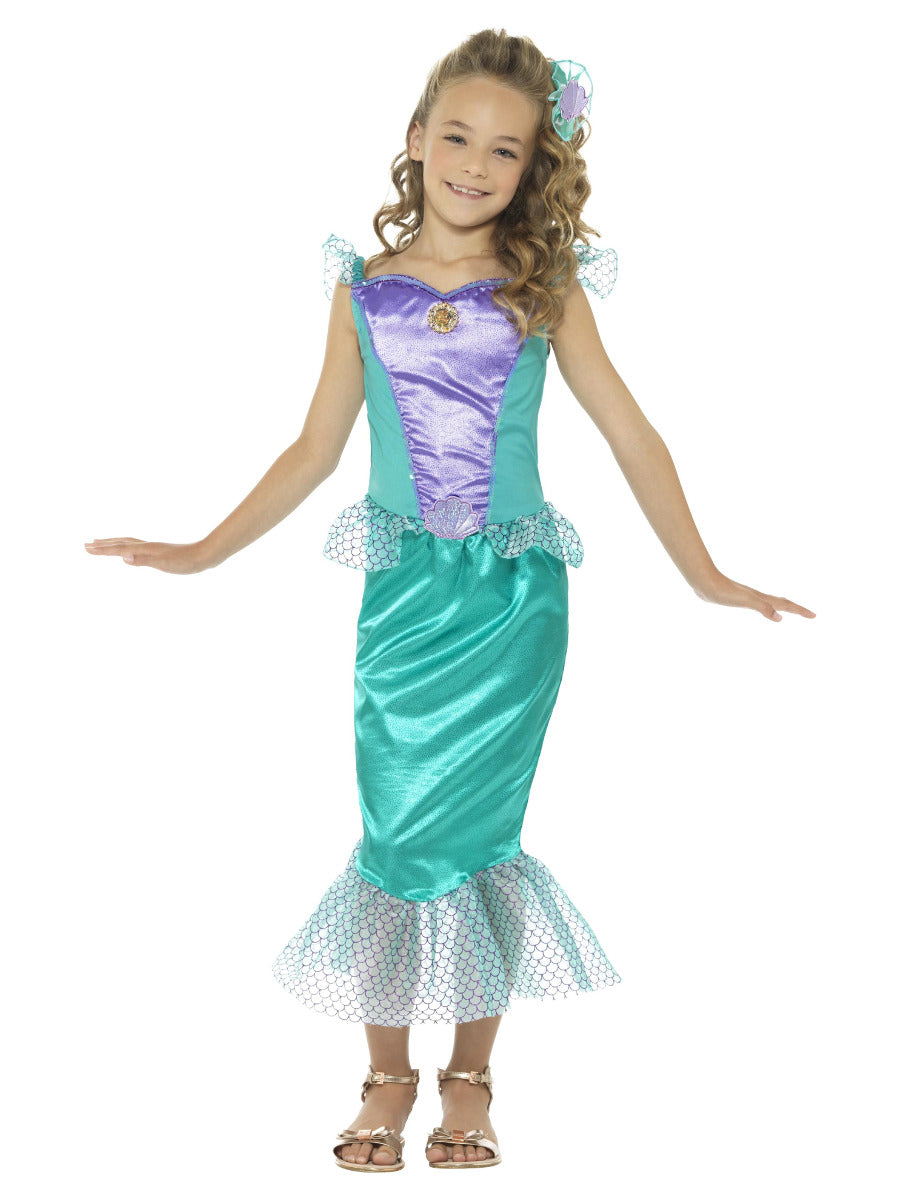 Deluxe Mermaid Girl's Ariel Costume