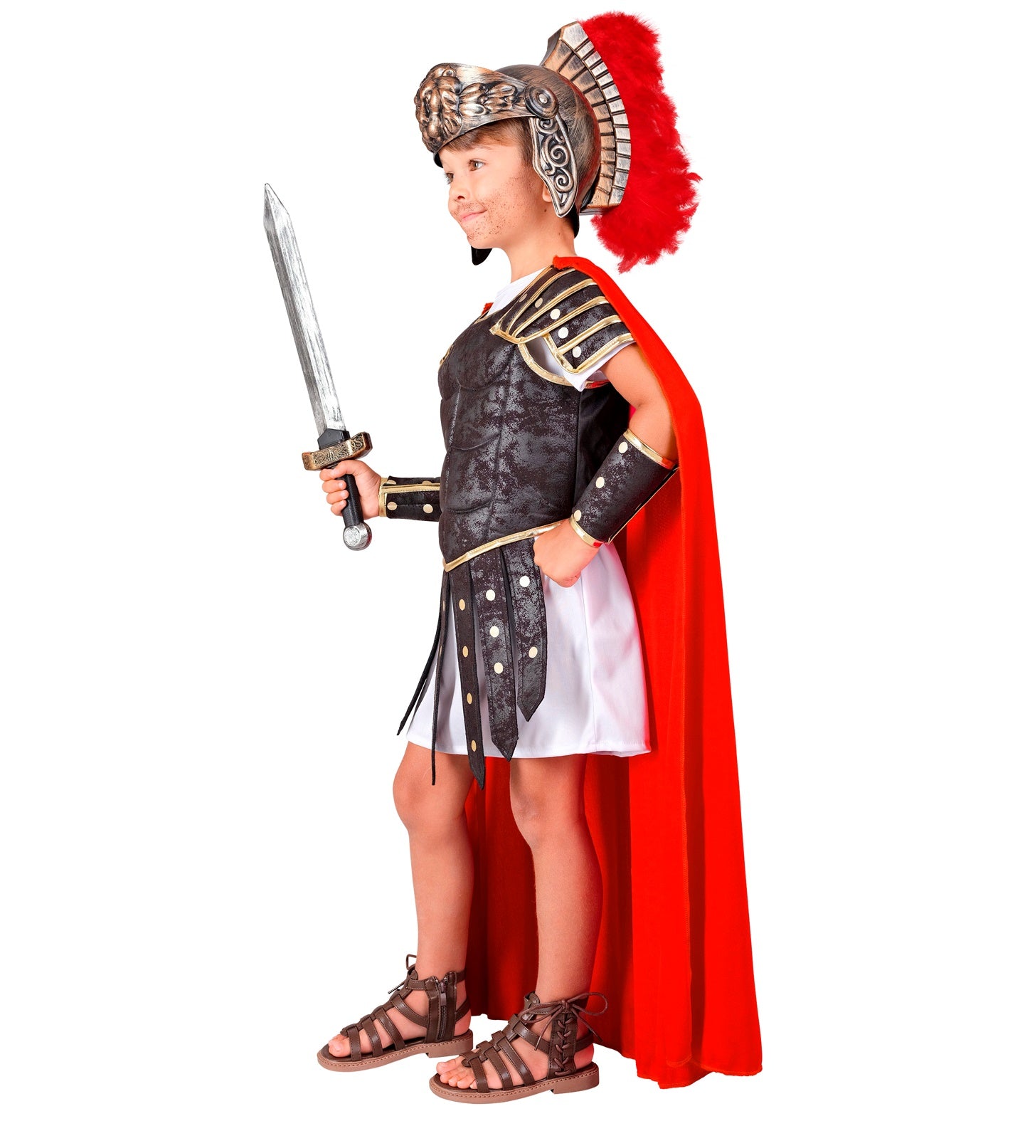 Deluxe Roman Centurion Costume Child's side view