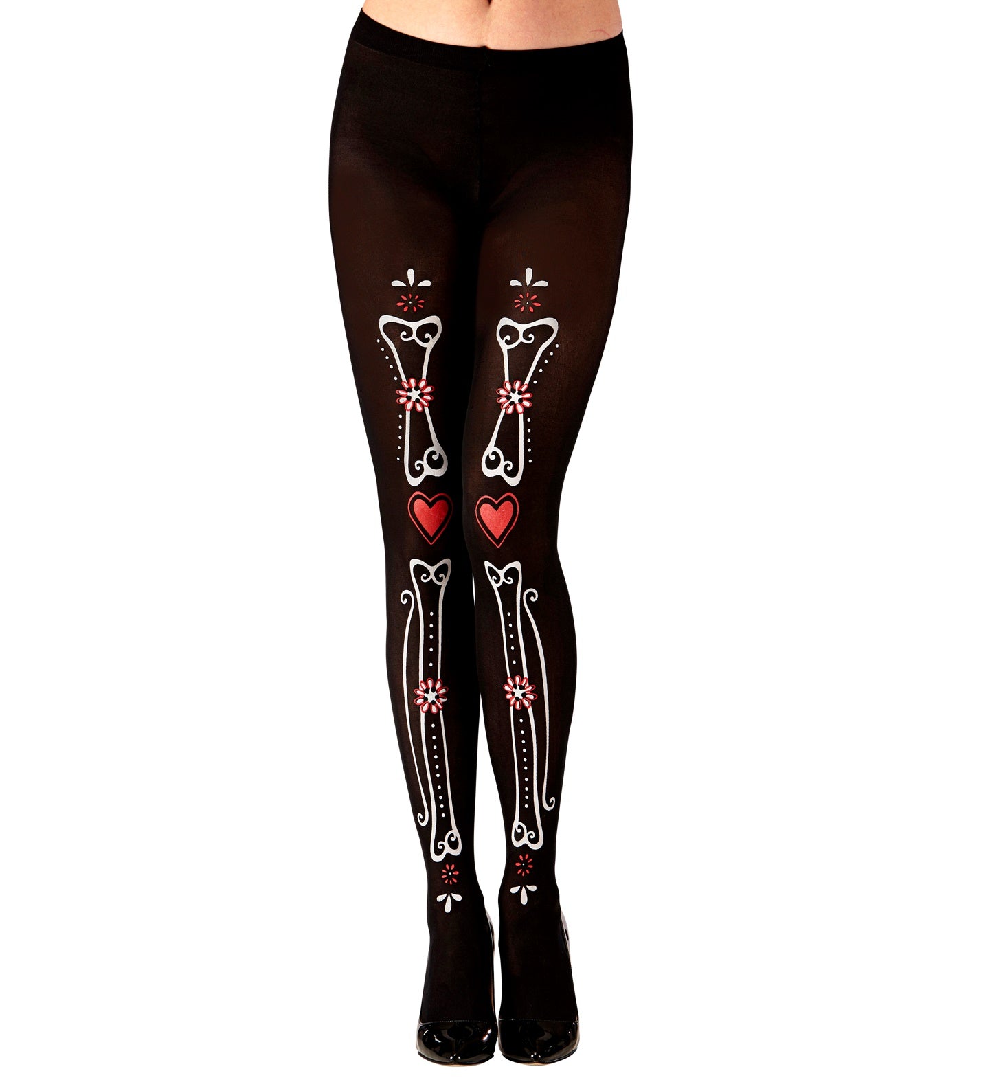 Dia De Los Muertos pantyhose
