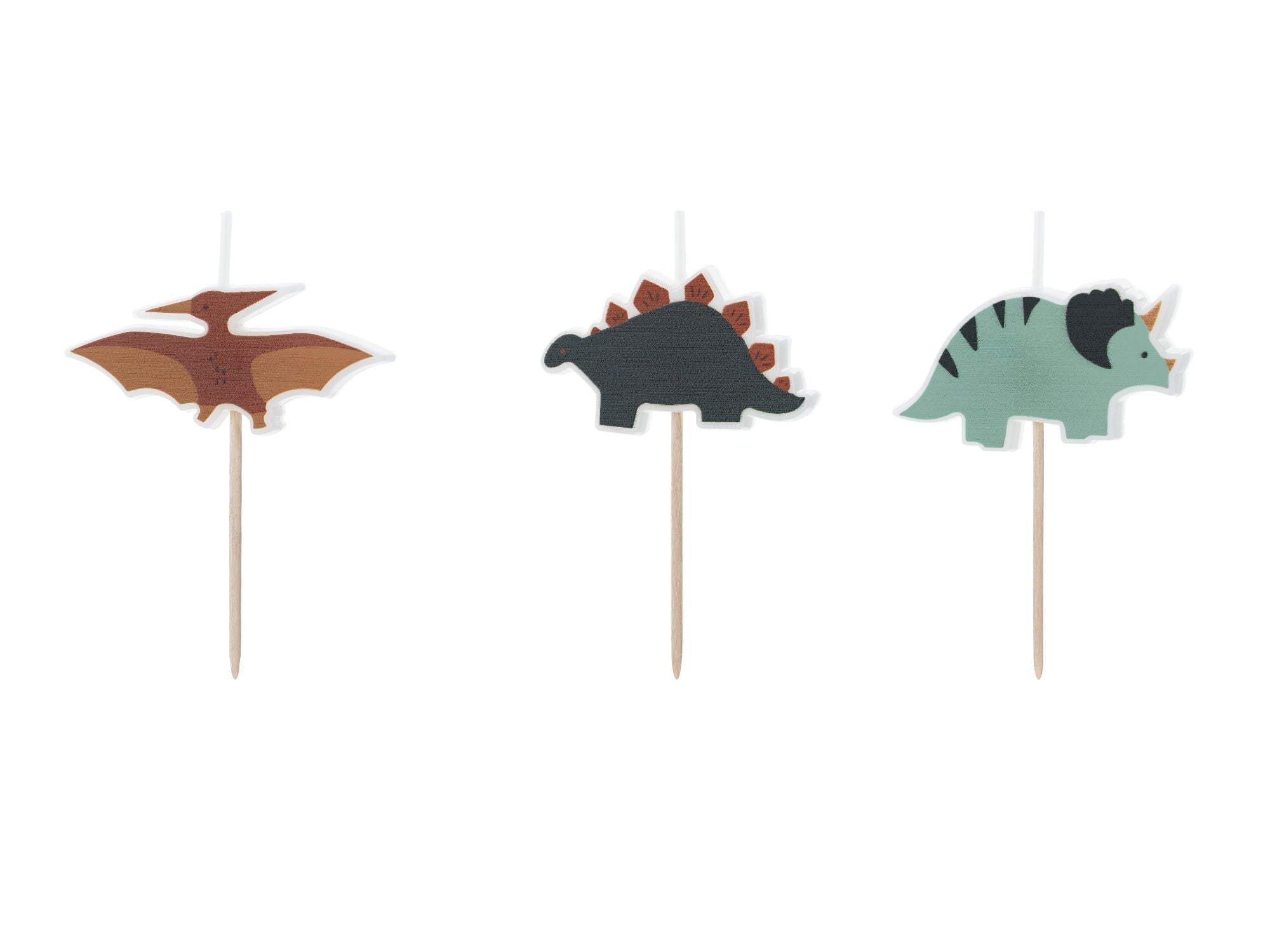 Dinosaur Birthday Party Candles
