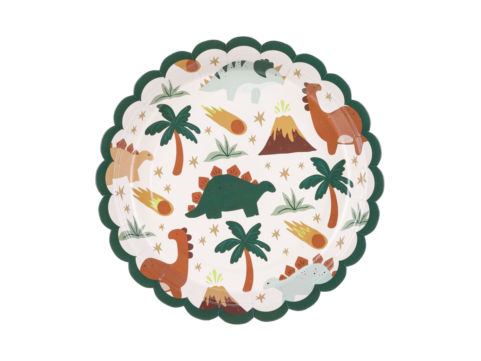 Dinosaurs Paper Plates Pack of 6