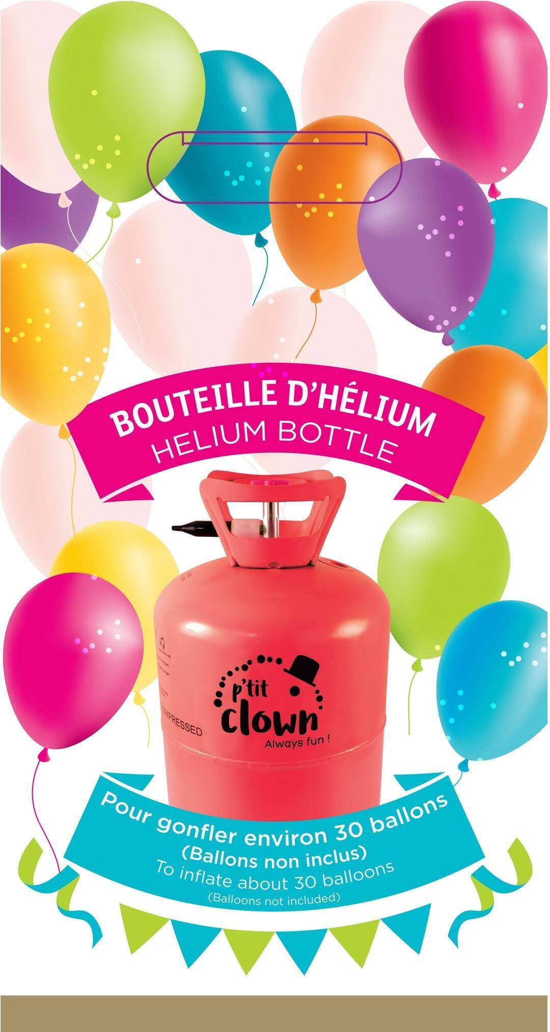 Disposable Helium Canister Max 30 balloons