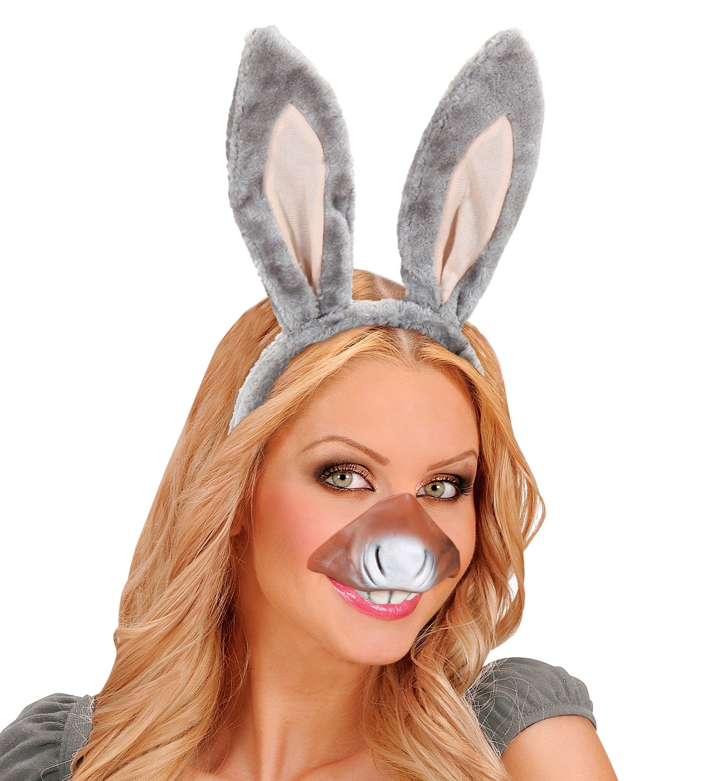 Donkey Ears and Mouth Set Costume accessory