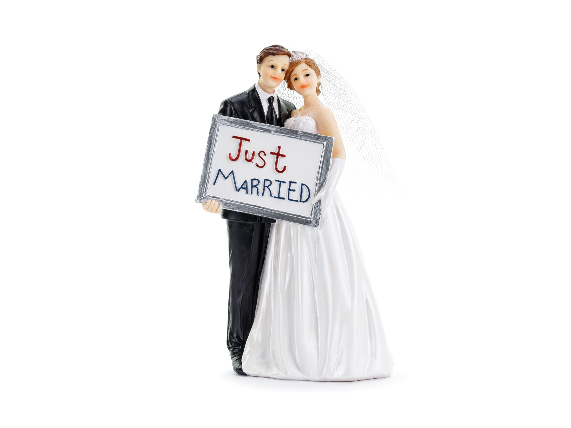 Figurine Just Married Wedding Cake Topper