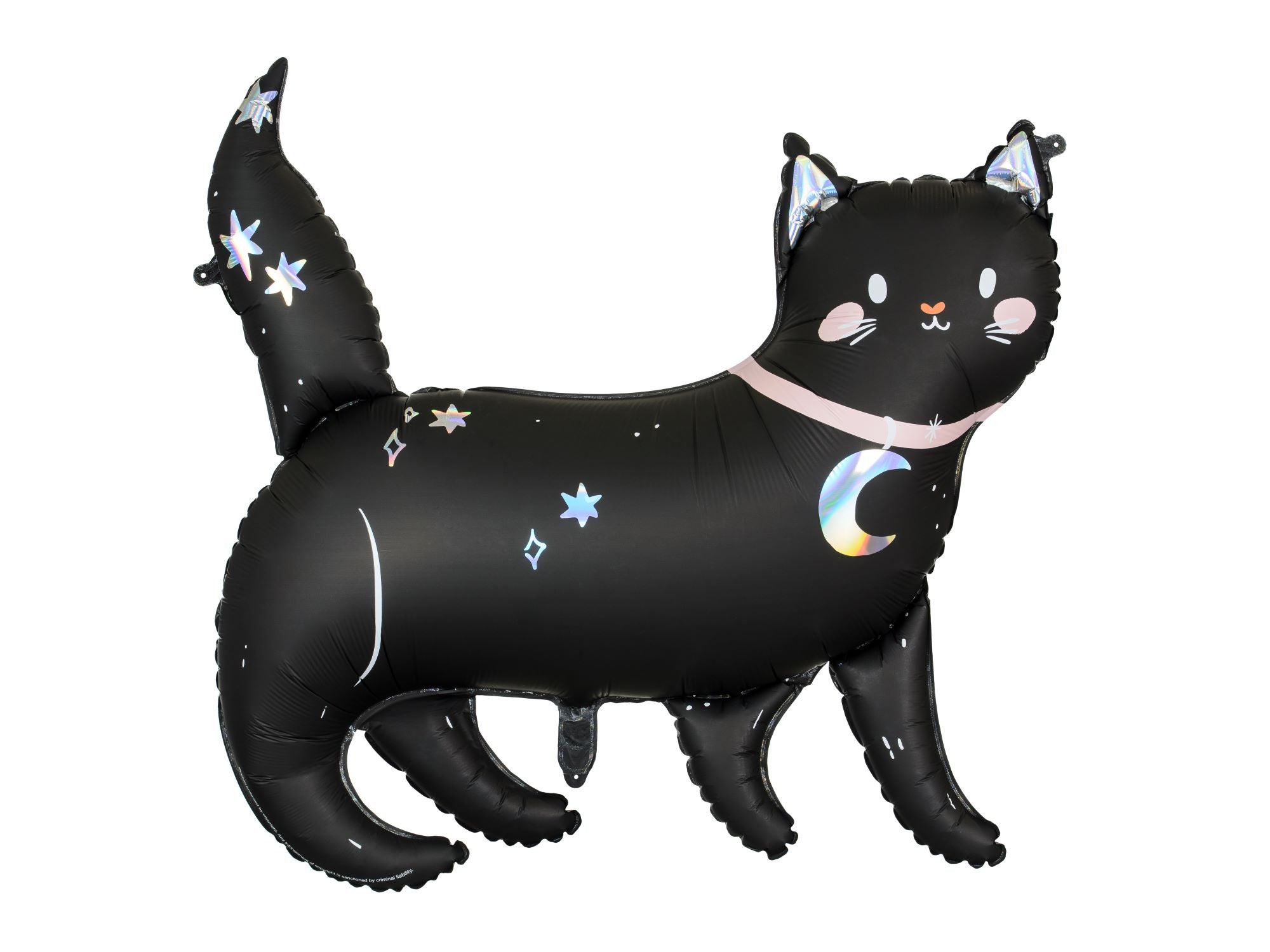 Giant Black Cat Foil Balloon