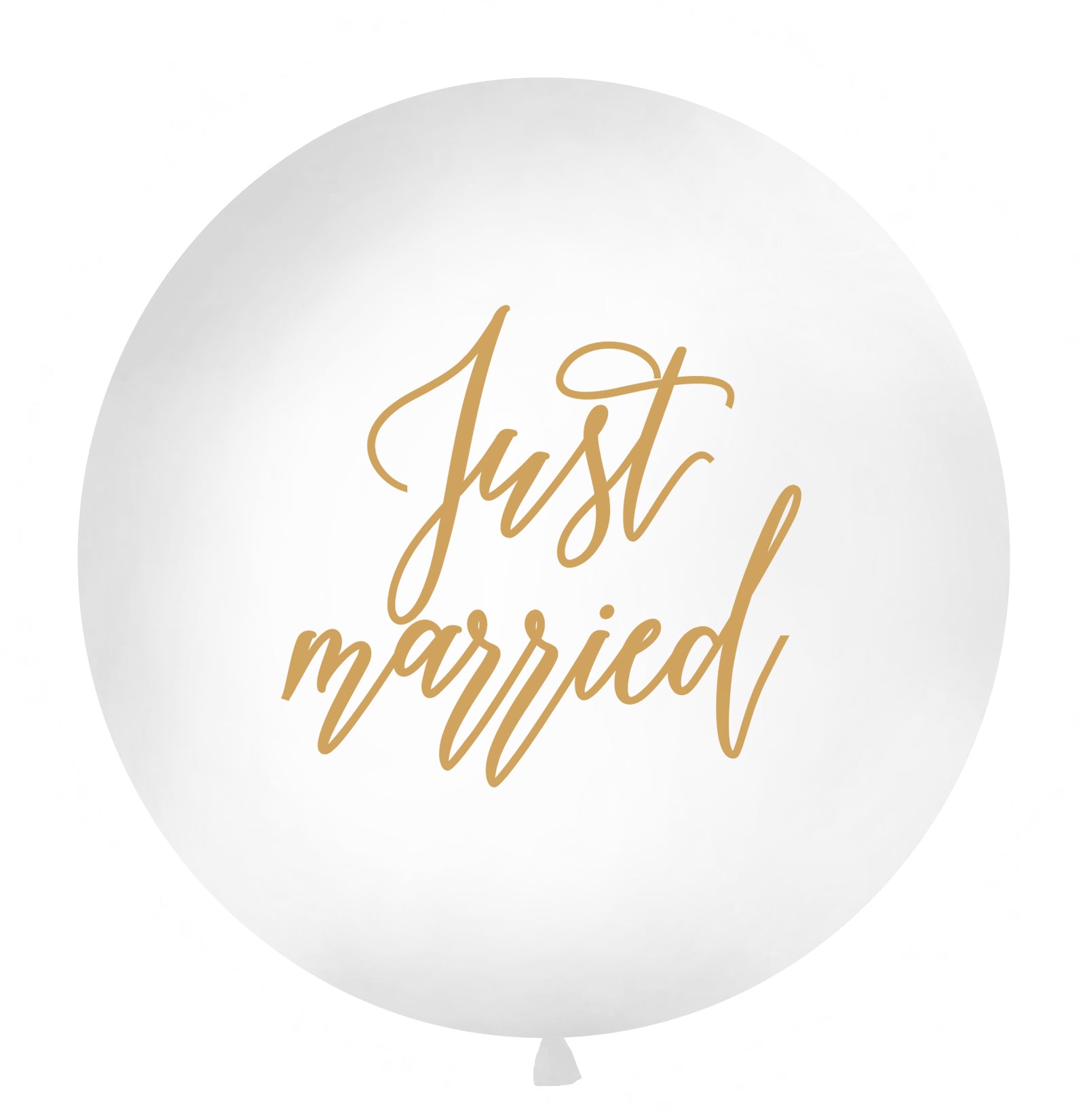 Giant Just Married Balloon 1m Latex