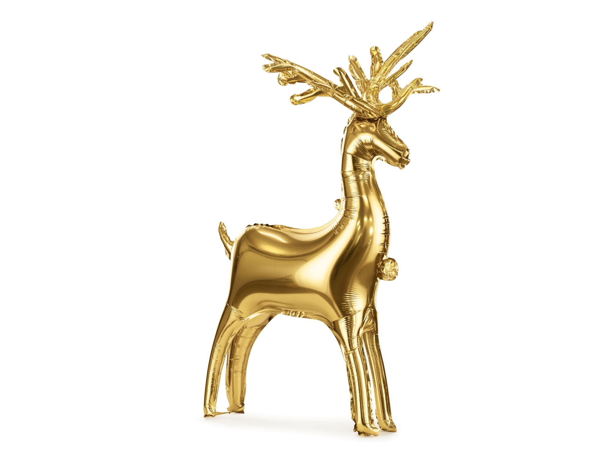 Gold Standing Reindeer Foil Balloon Christmas decorations