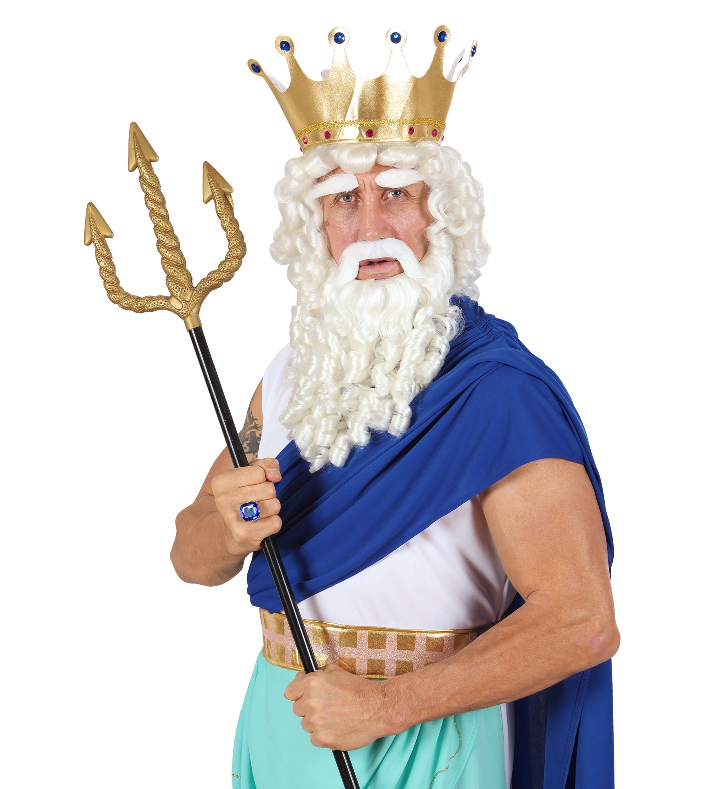 Golden Spiral Poseidon Trident