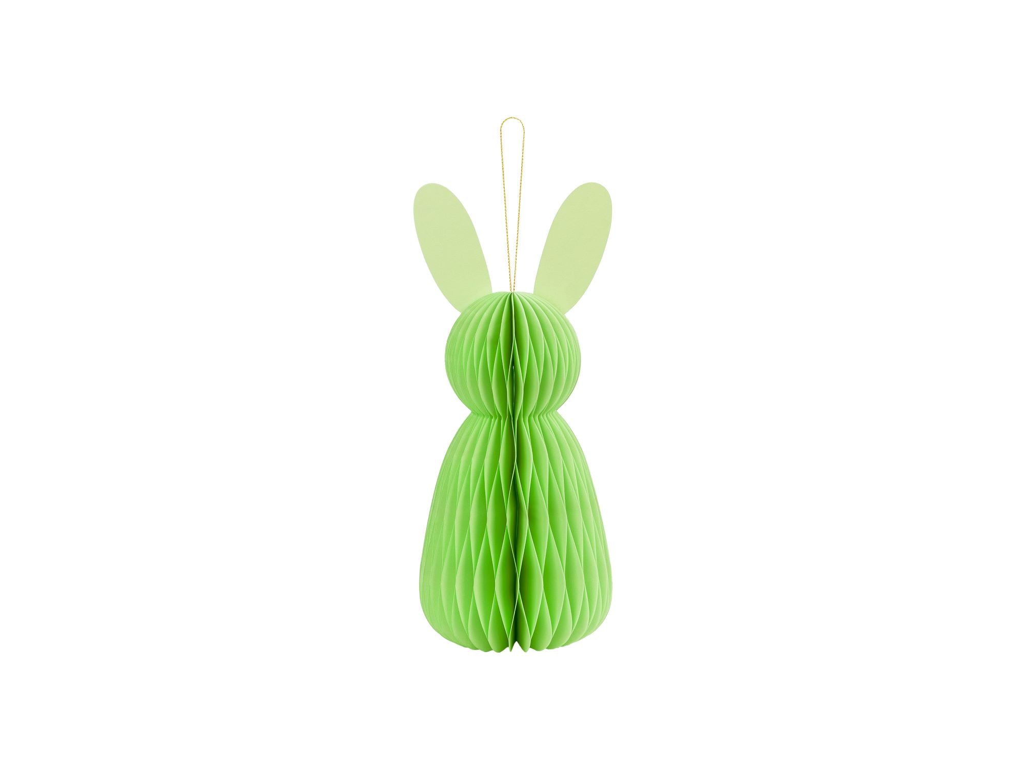 Green Easter Bunny Honeycomb Decoration 30cm