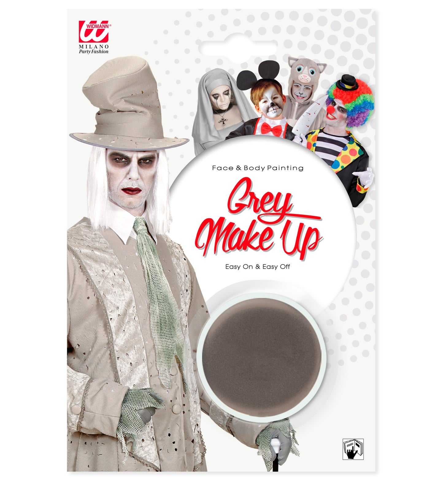 Grey Face Paint 9.6ml