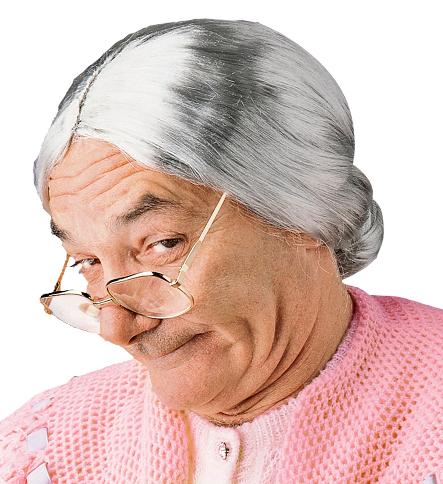 Grey Grandmother Wig