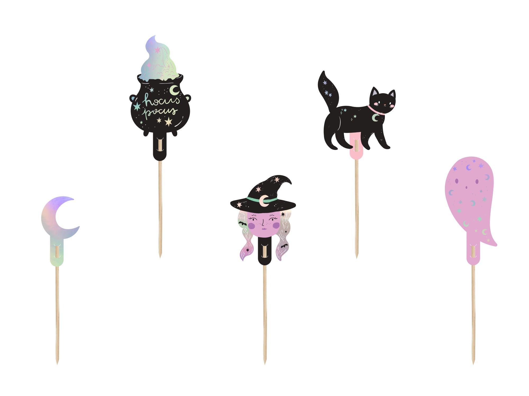 Halloween Cupcake Toppers