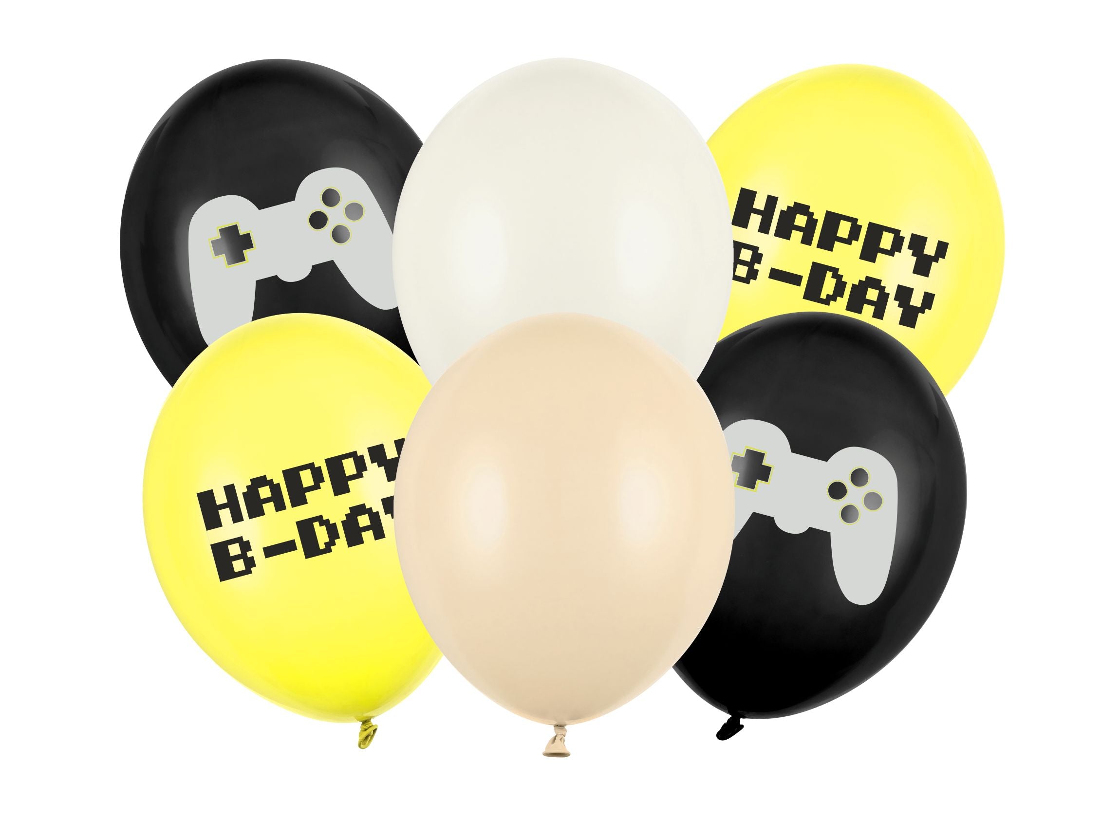 Happy B-day Balloons Pack of 6