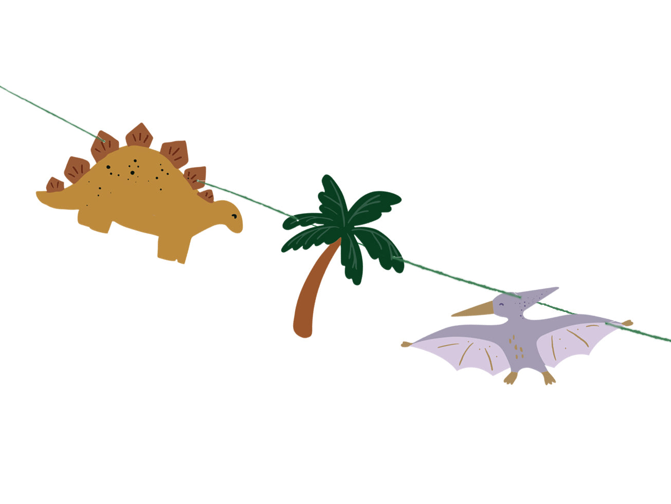 Happy Birthday Dinosaur Banner