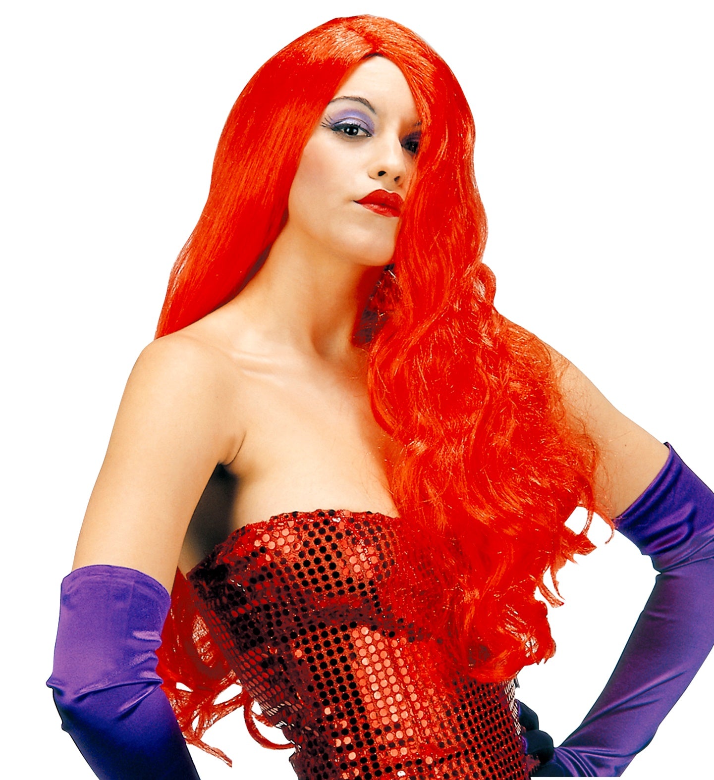 Jessica Rabbit Wig Red