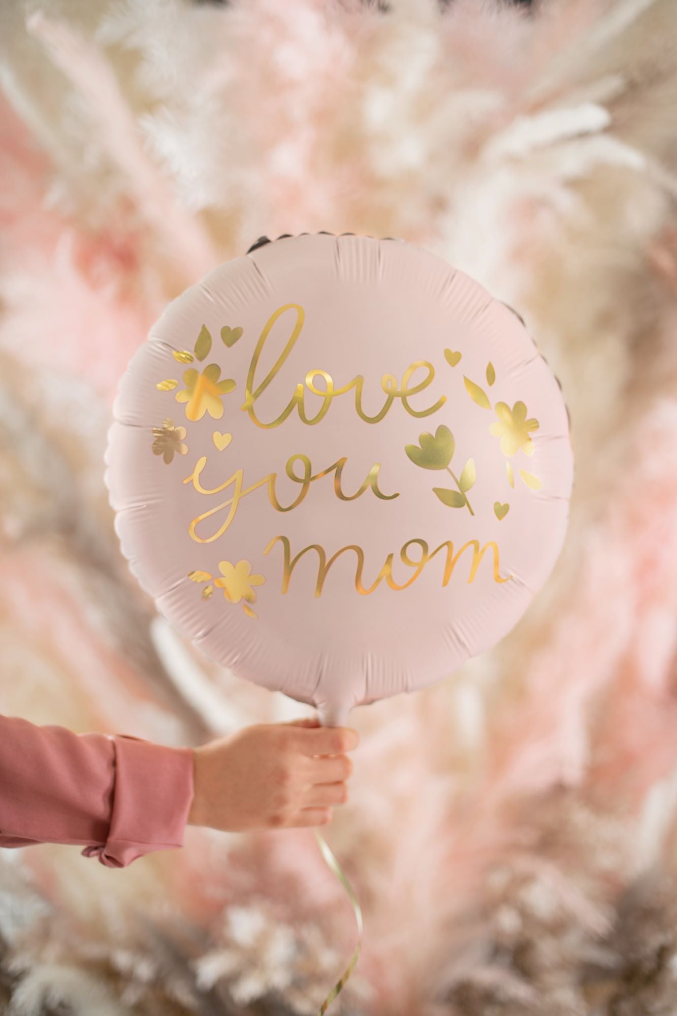 Love You Mom Foil Balloon