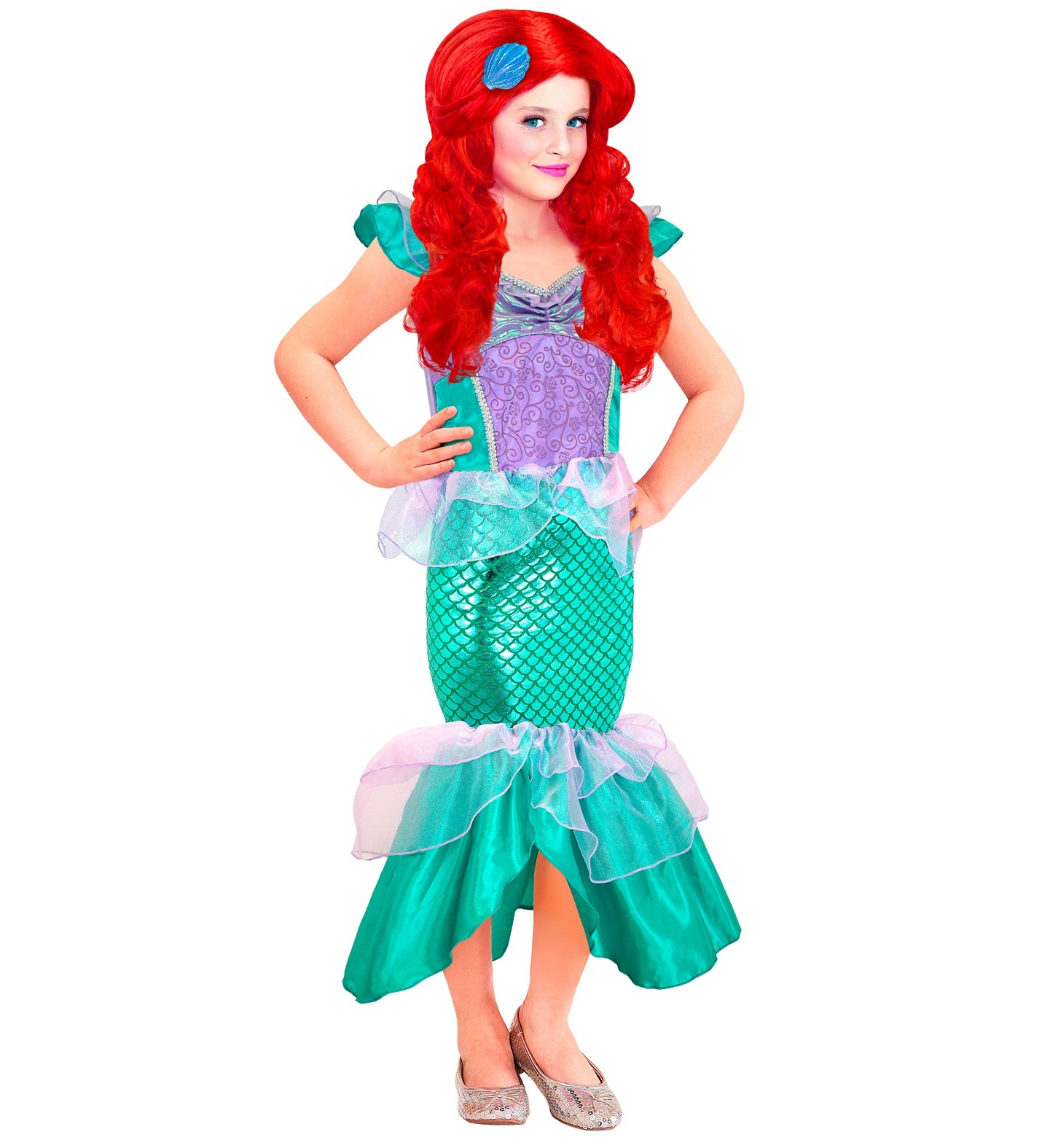 Mermaid Princess Costume Girls