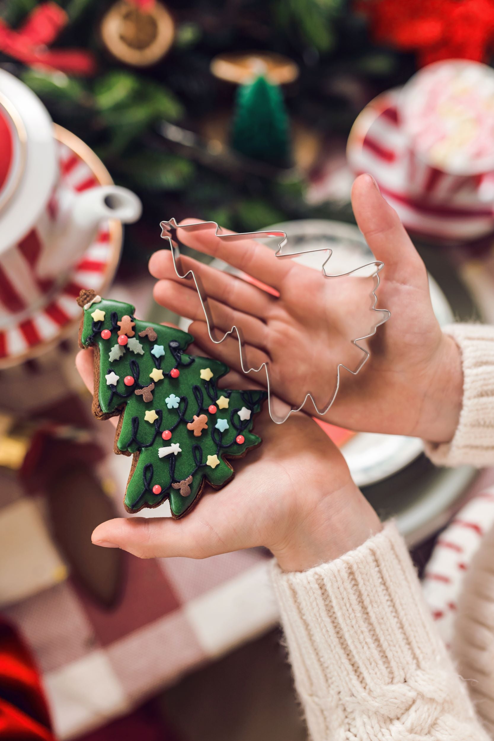 Merry Christmas Tree Cookie Cutters