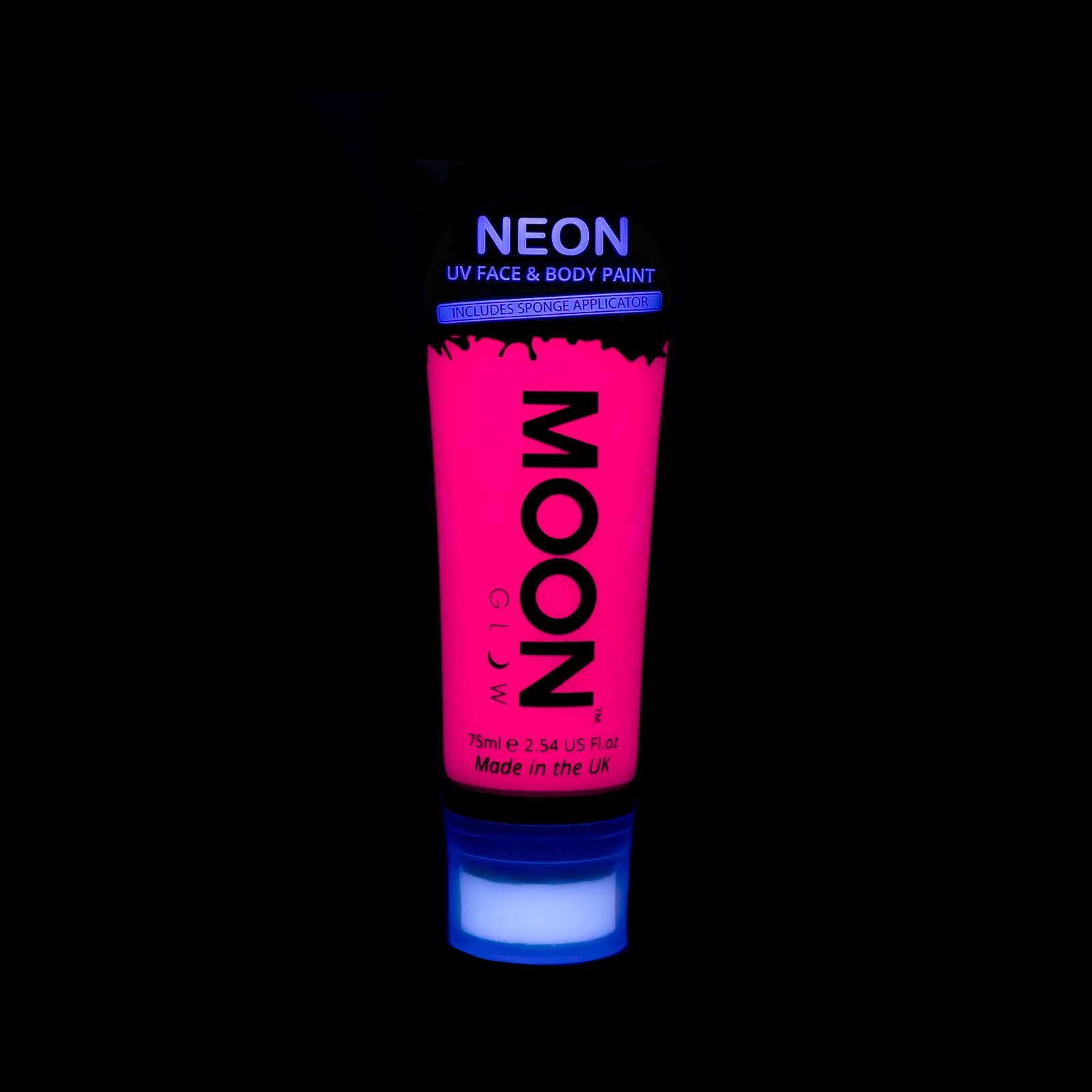 Moon Glow Supersize Neon UV Face & Body Paint Pink